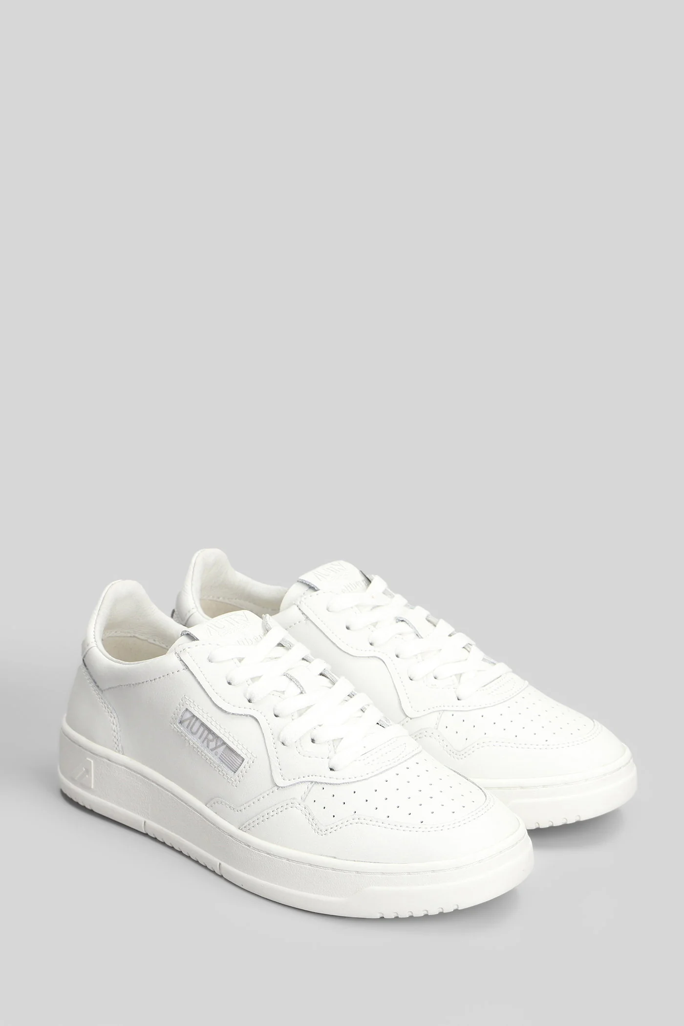 Medalist low Sneakers in white leather - Image 2