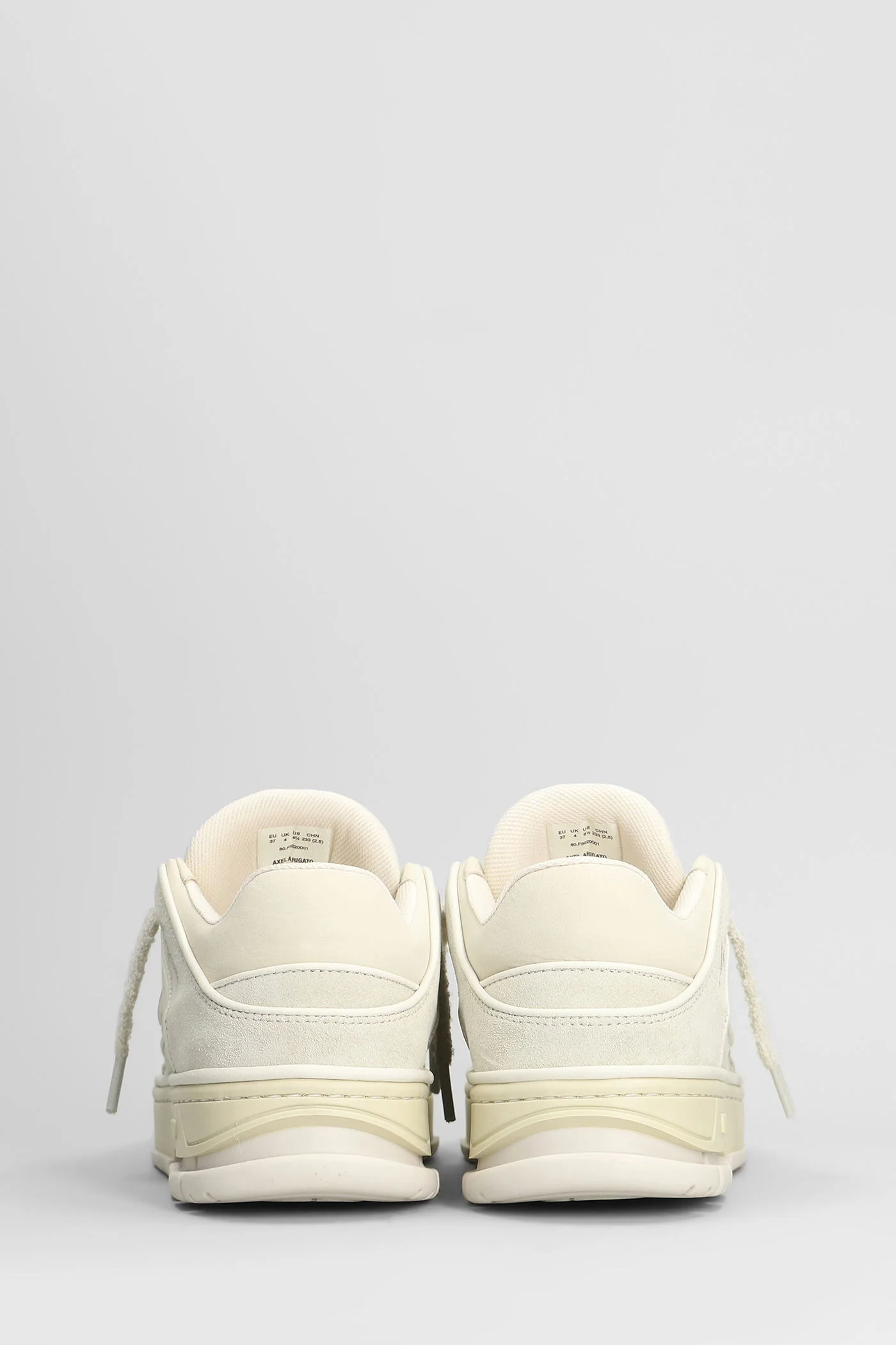 Area Lo Sneaker Sneakers in beige suede and leather - Image 4