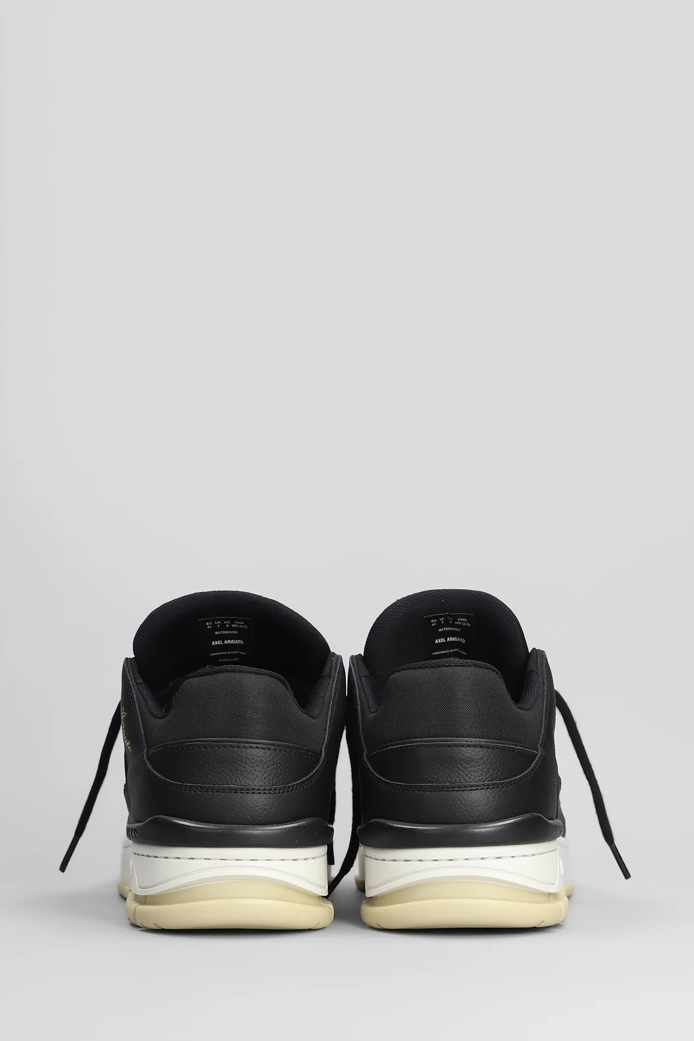 Area Lo Sneaker Sneakers in black leather - Image 4