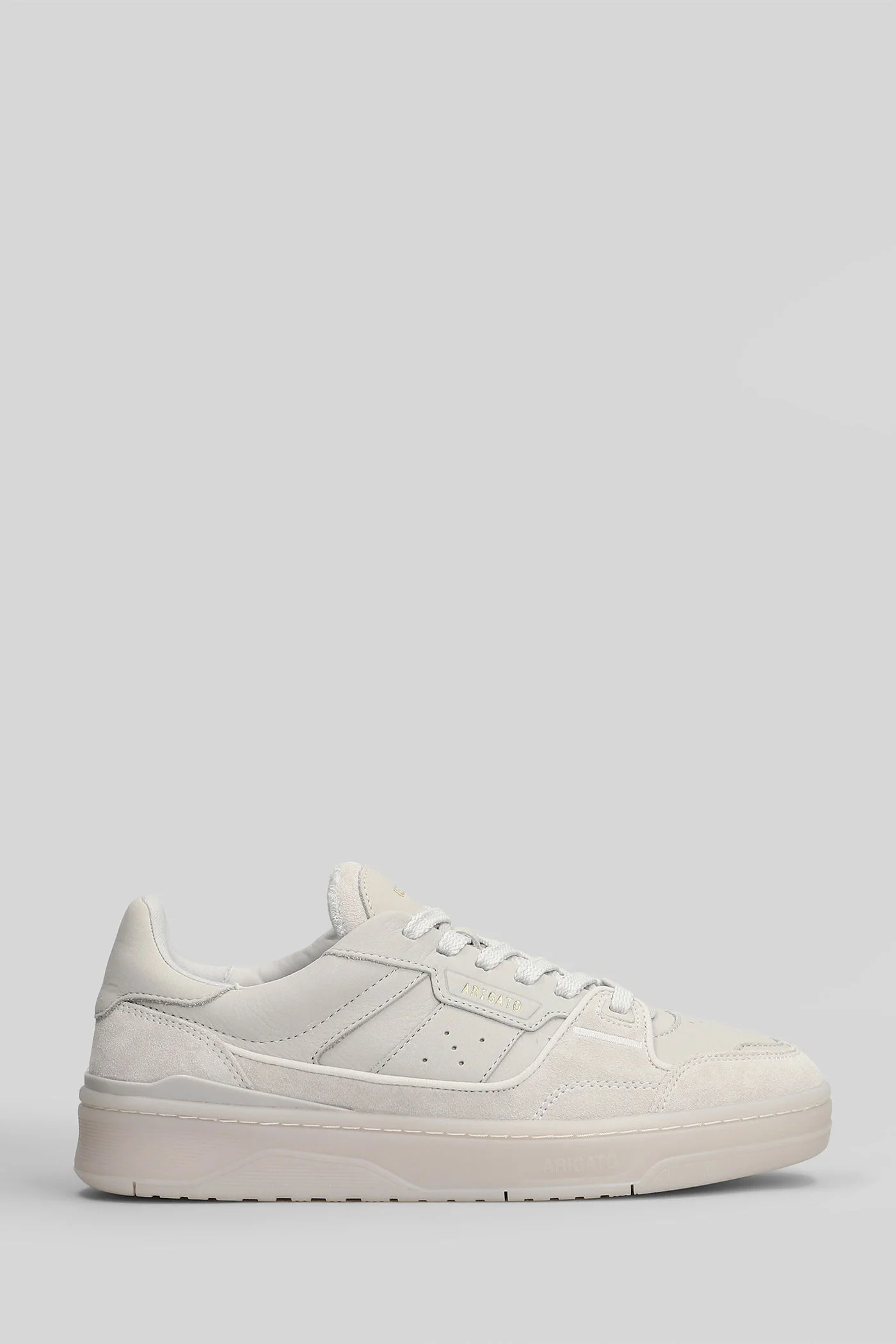 Clay Sneaker Sneakers in grey suede and leather