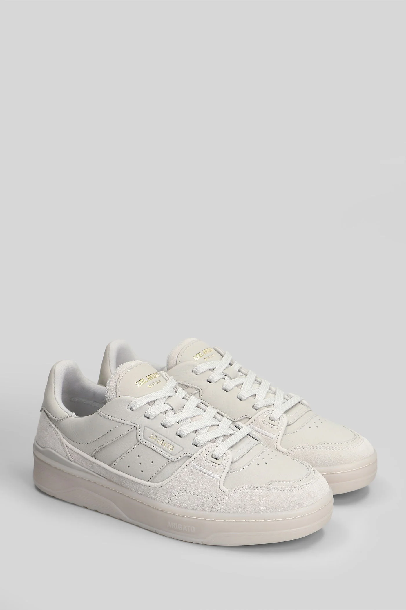 Clay Sneaker Sneakers in grey suede and leather - Image 2