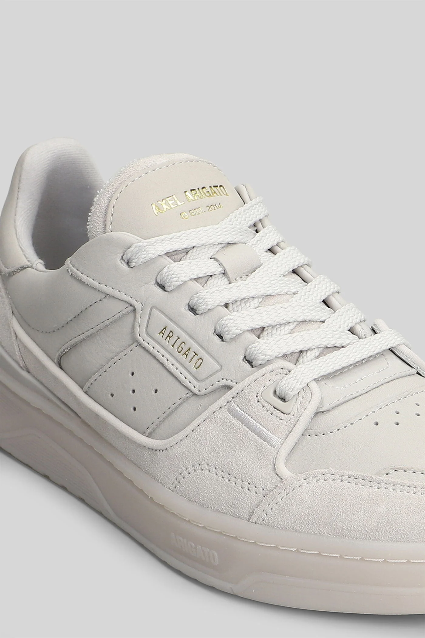 Clay Sneaker Sneakers in grey suede and leather - Image 5