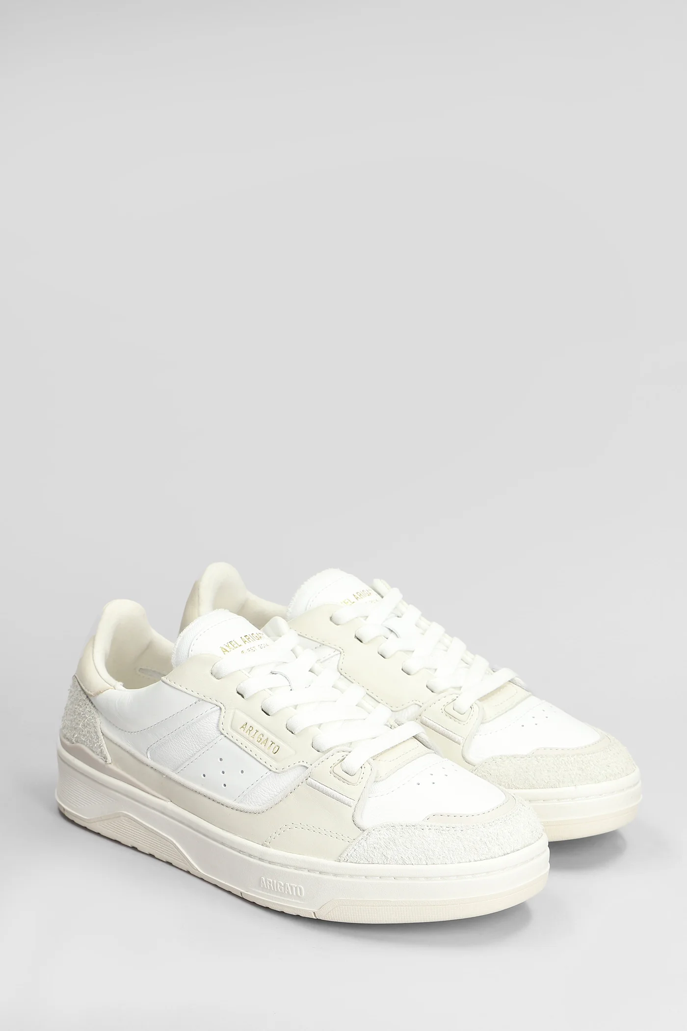 Clay Sneakers in white leather - Image 2