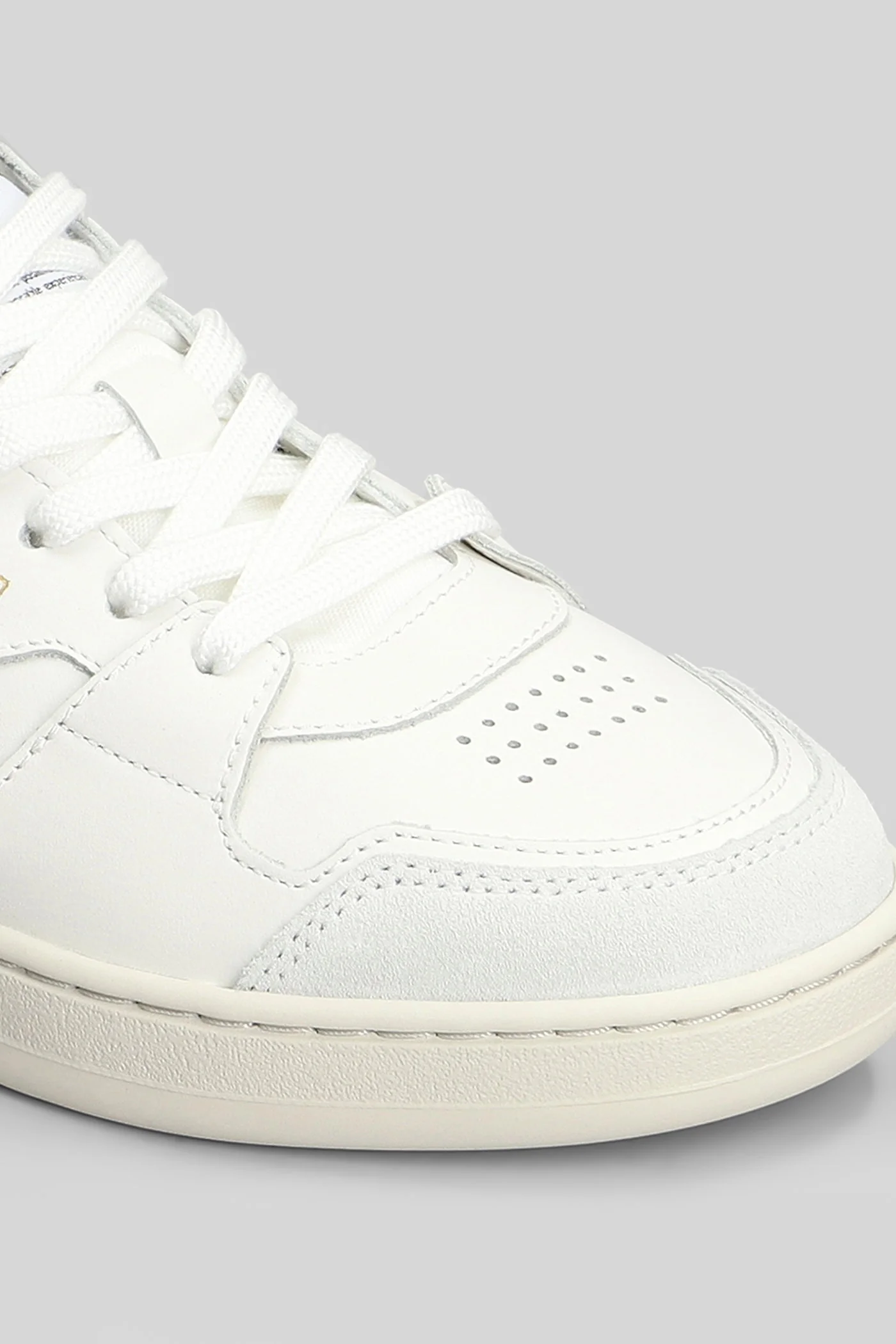 Dice Lo Sneakers in white leather - Image 5
