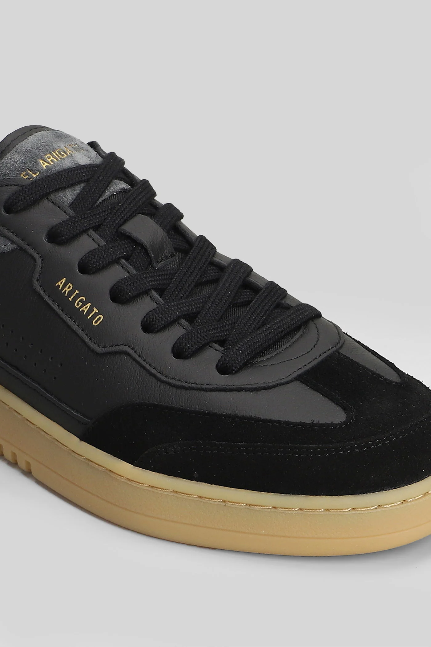 Dice T-Toe Sneaker Sneakers in black suede and leather - Image 5