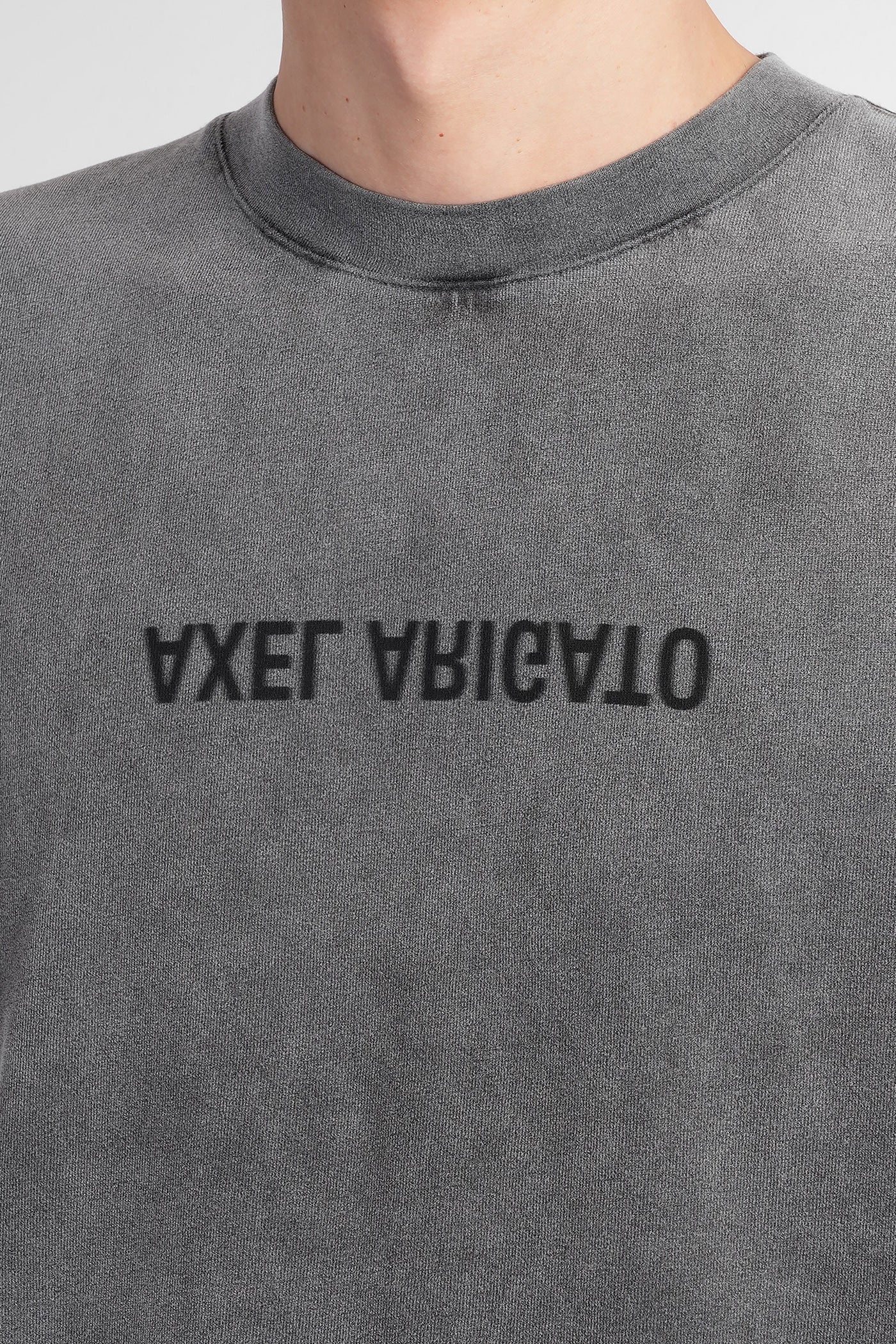 Distort T-Shirt in black cotton - Image 5