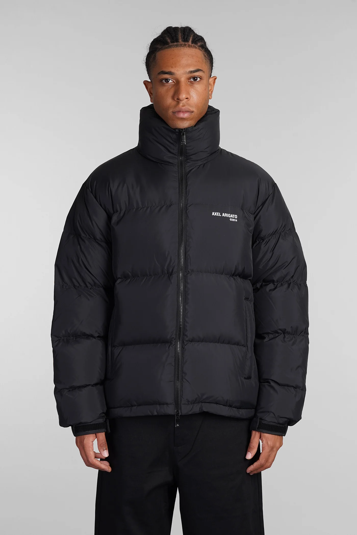 Observer Puffer puffer in black polyamide