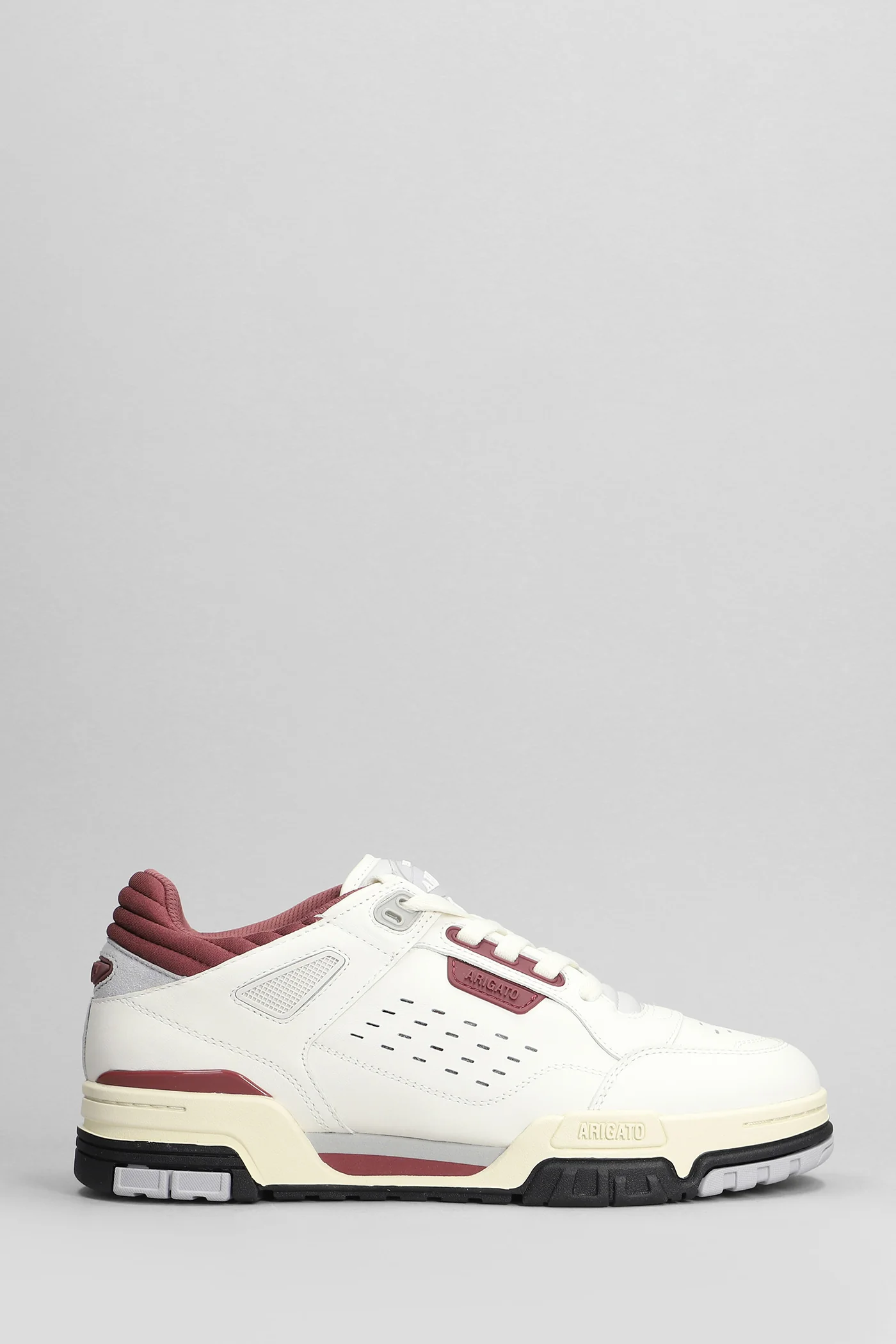 Onyx Sneaker Sneakers in white suede and leather