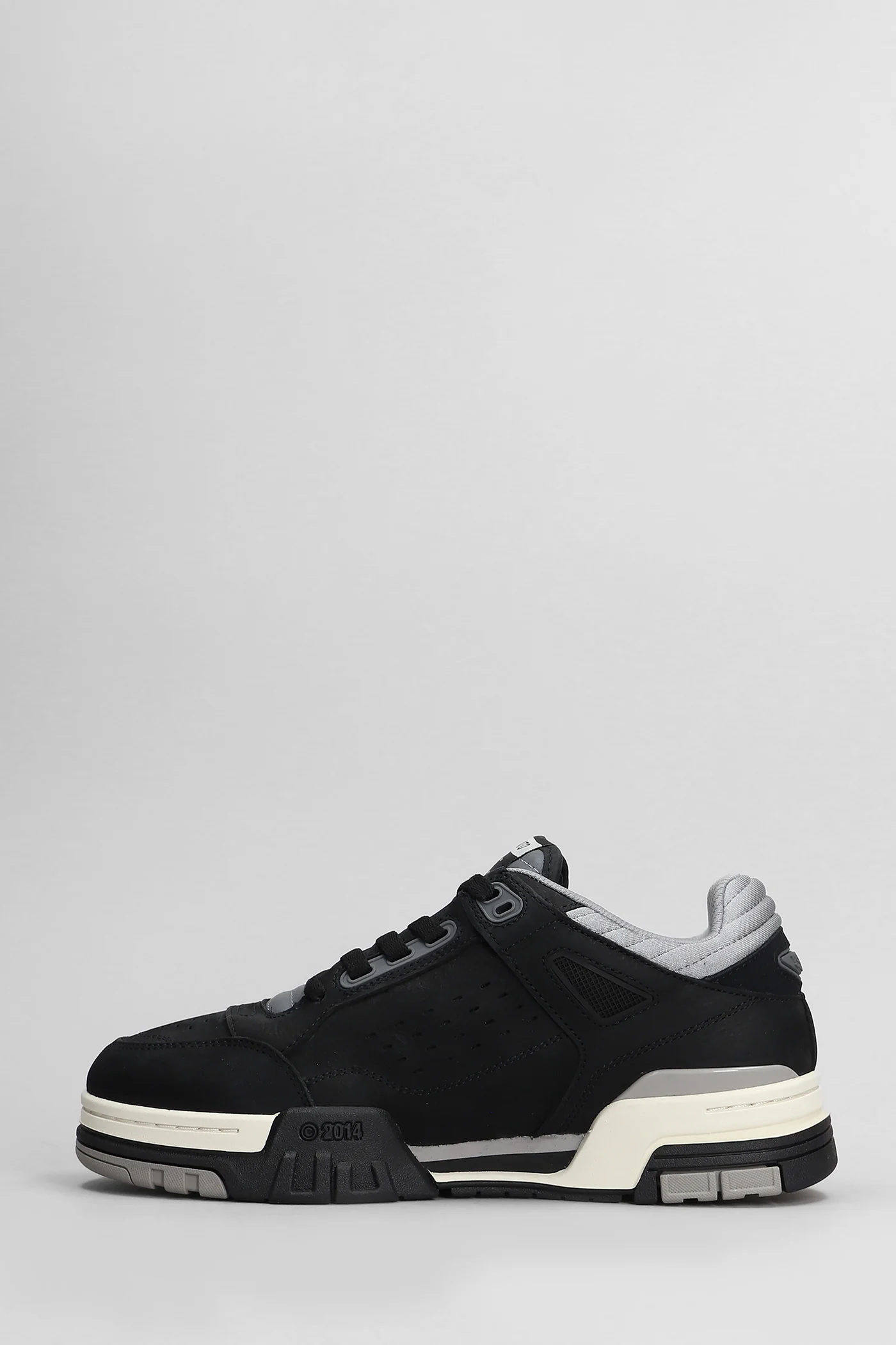 Onyx Sneakers in black leather - Image 3