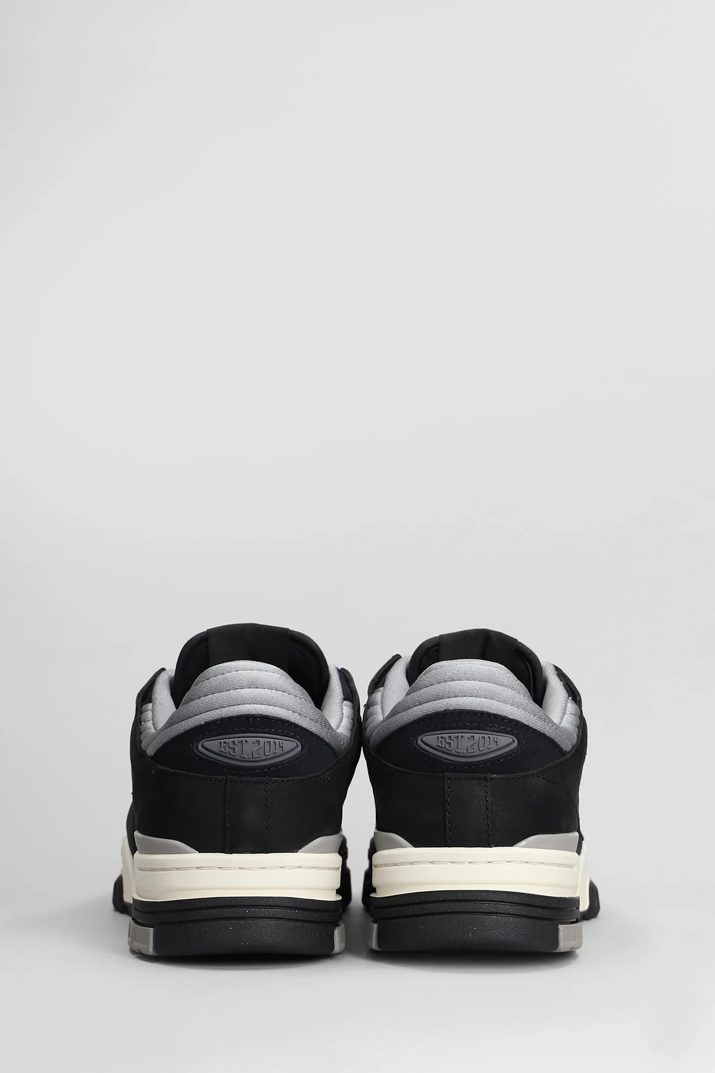 Onyx Sneakers in black leather - Image 4