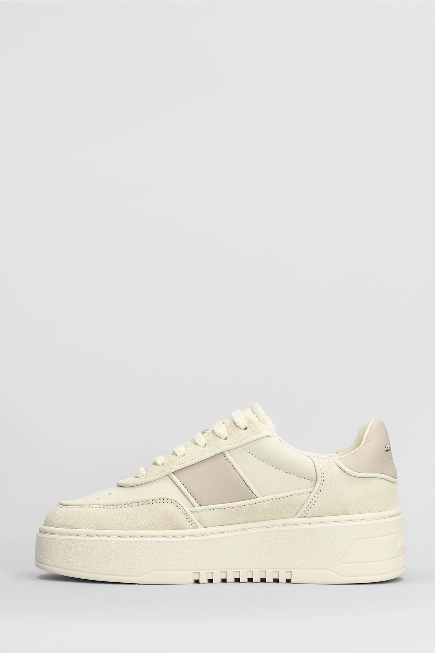 Orbit Sneakers in beige Suede and fabric - Image 8