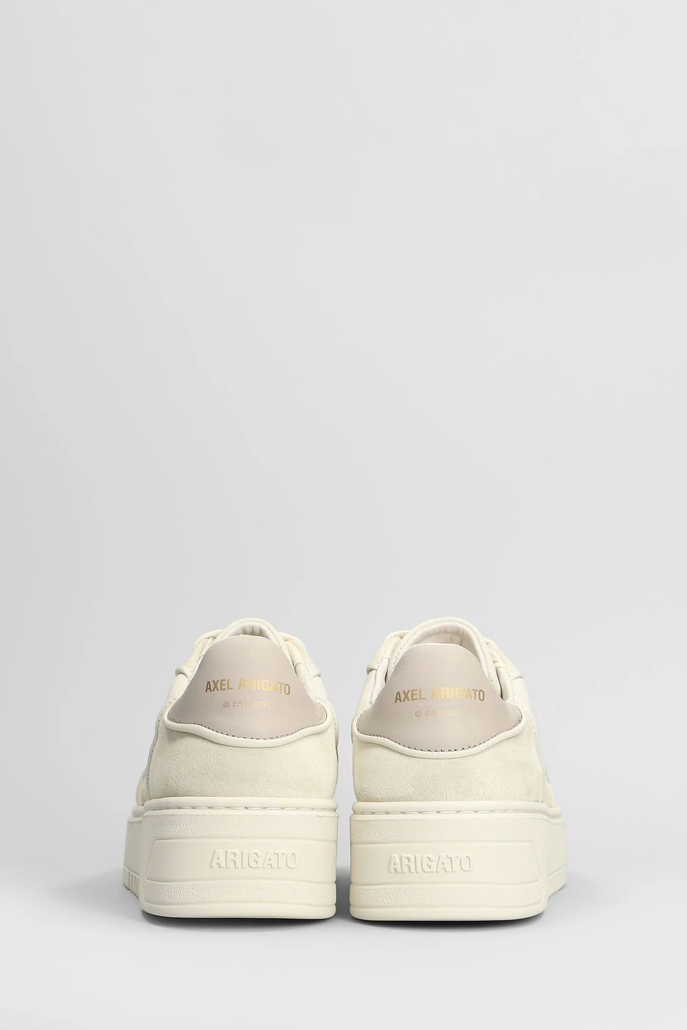 Orbit Sneakers in beige Suede and fabric - Image 9