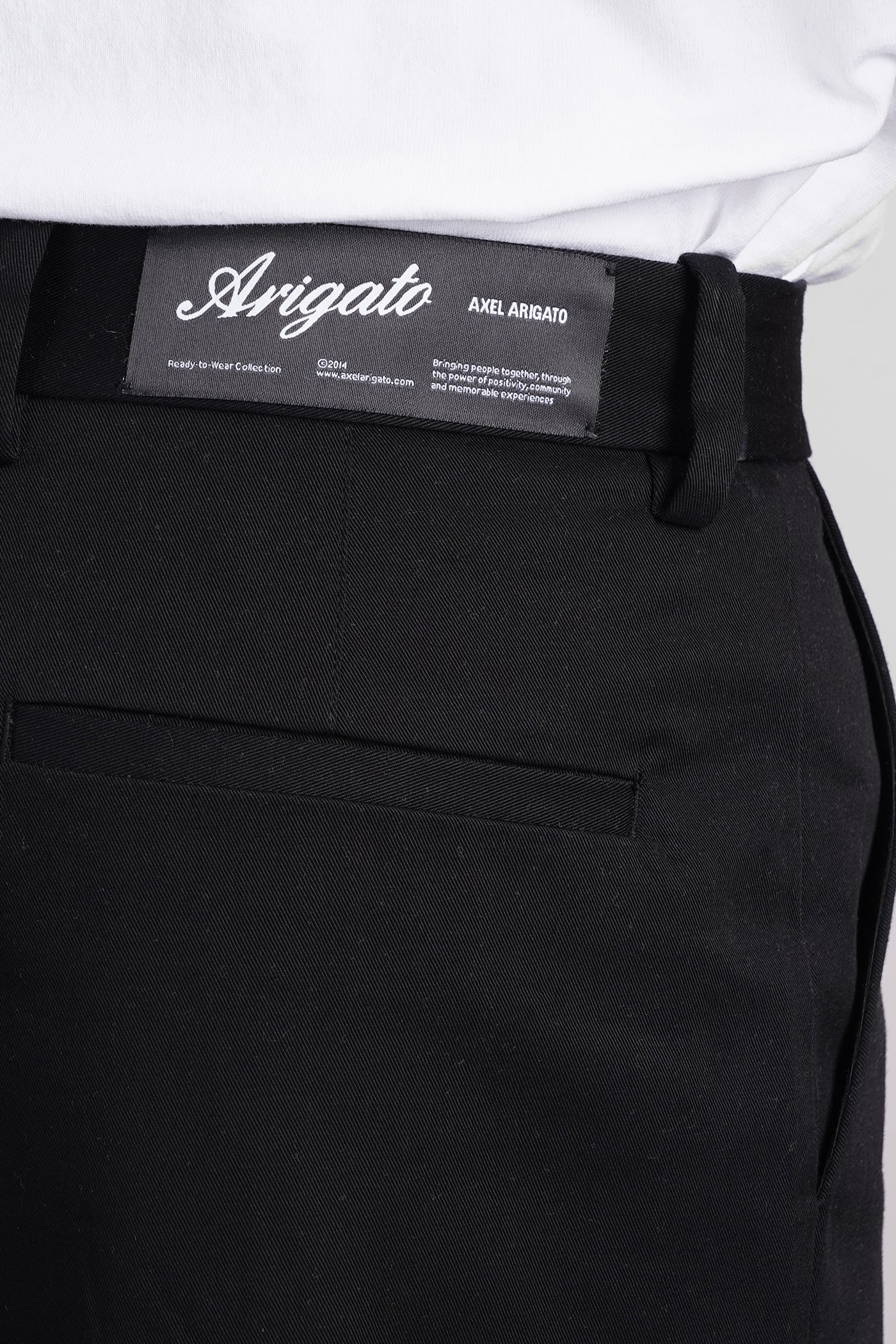 Pants in black cotton - Image 5
