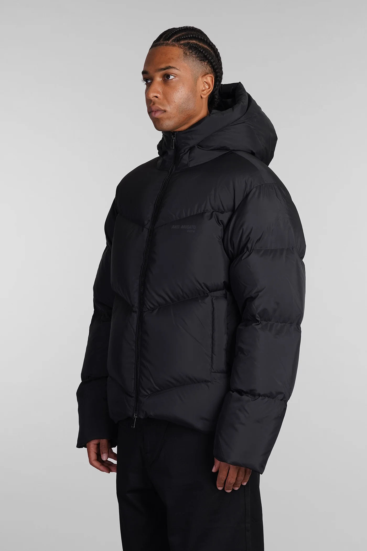 Peak Puffer puffer in black polyamide - Image 4