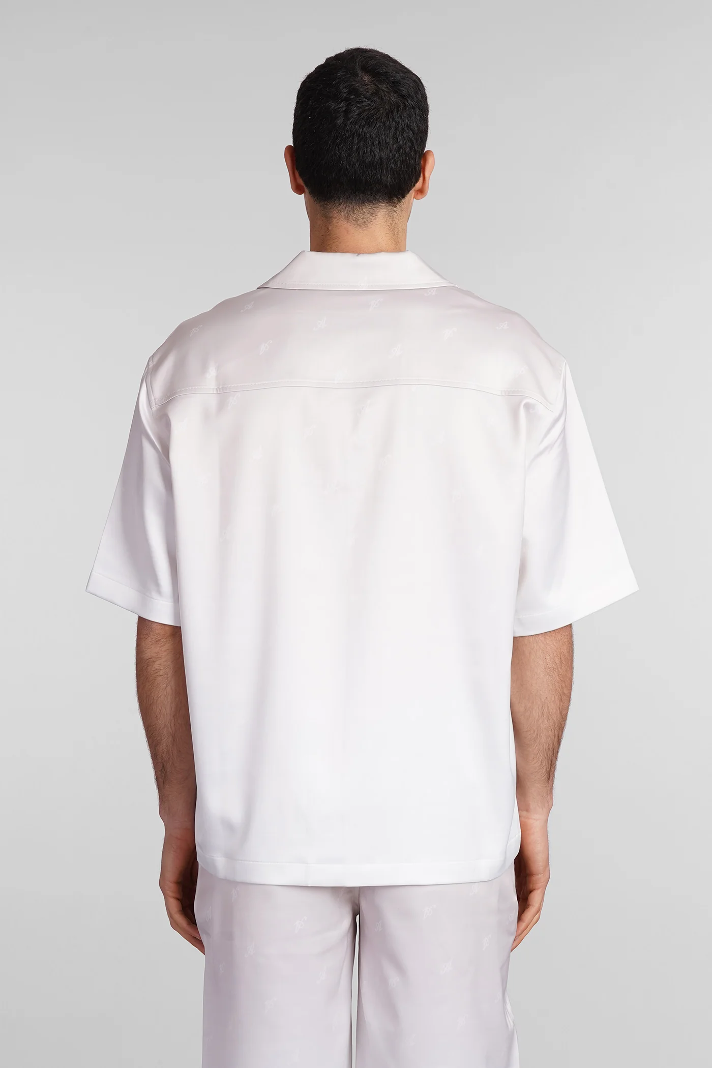 Shirt in beige polyester - Image 3