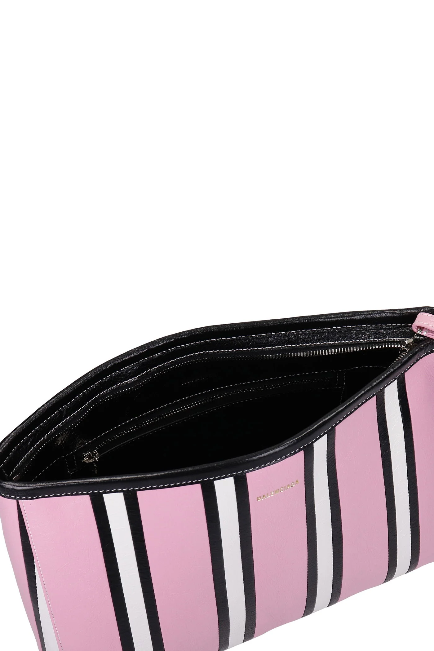 Barbes z pouc Clutch in rose-pink leather - Image 5