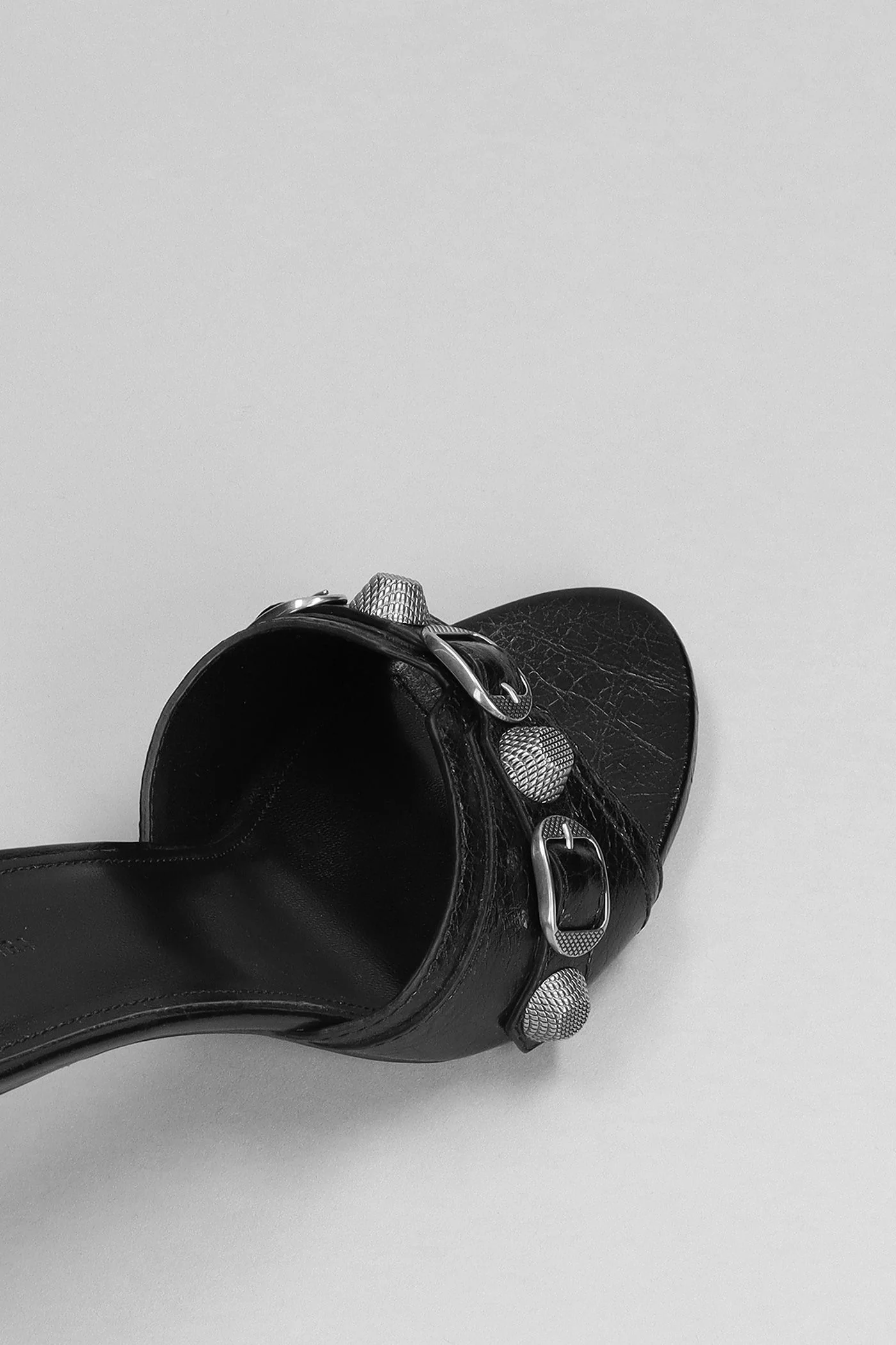 Cagole m70 Slipper-Mule in black leather - Image 5