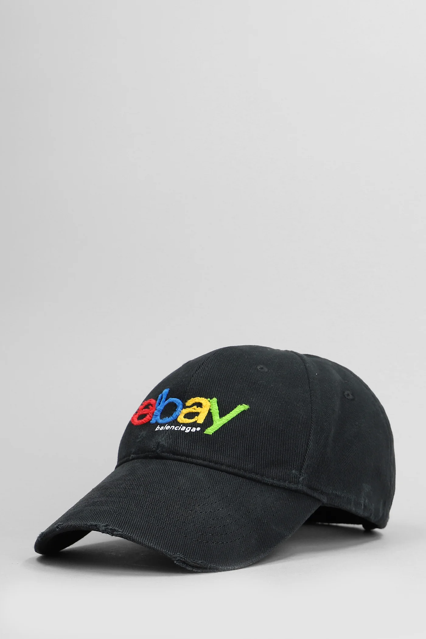Hats in black cotton - Image 2