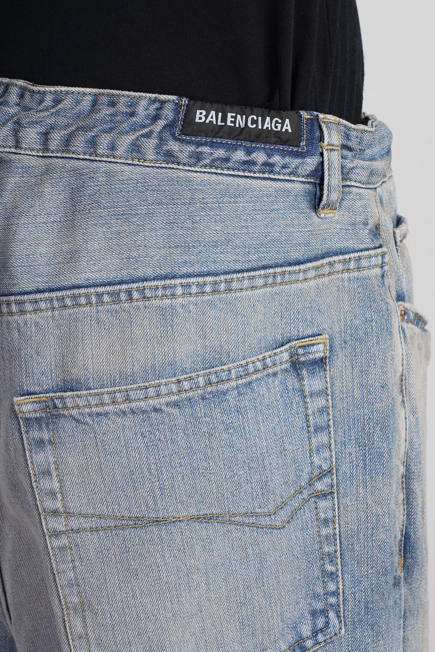 Jeans in blue cotton - Image 5