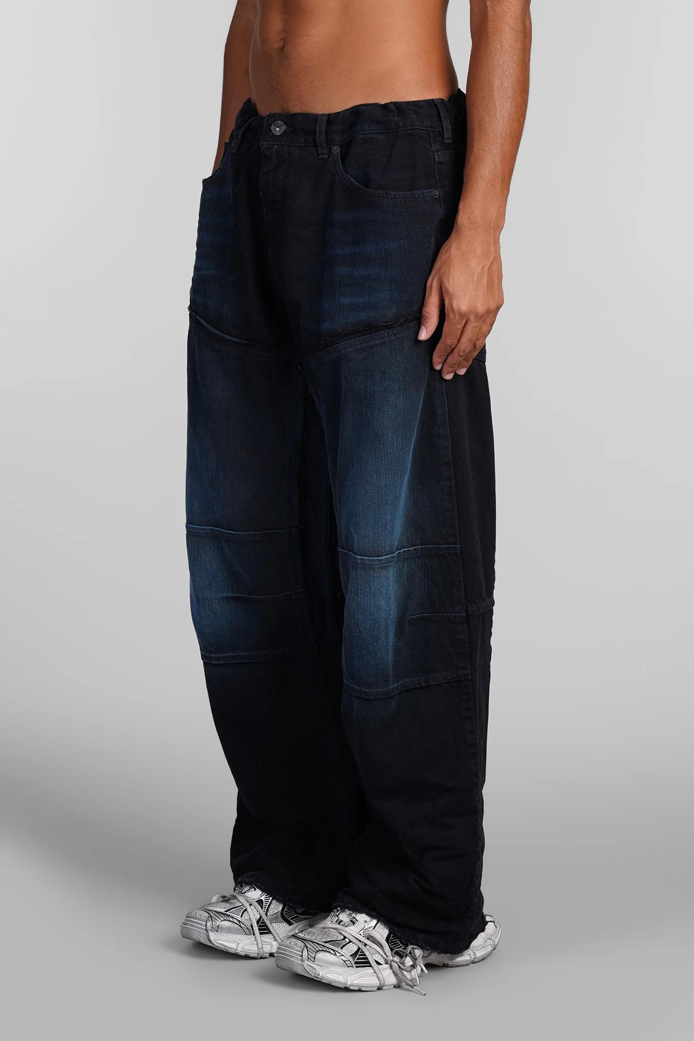 Jeans in blue cotton - Image 4