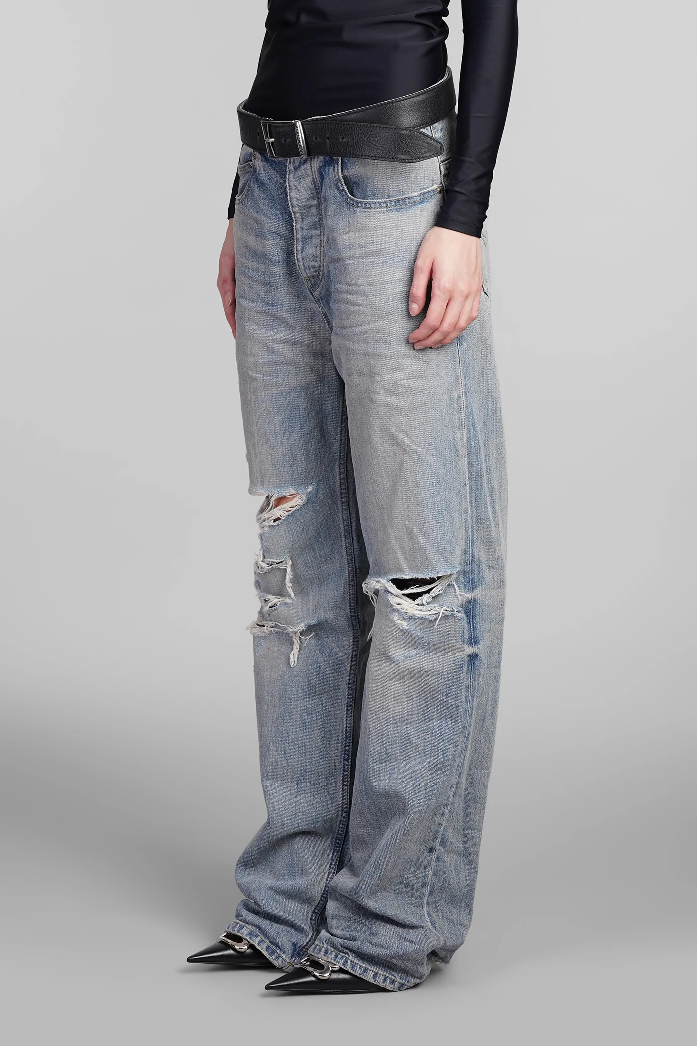 Jeans in blue cotton - Image 4