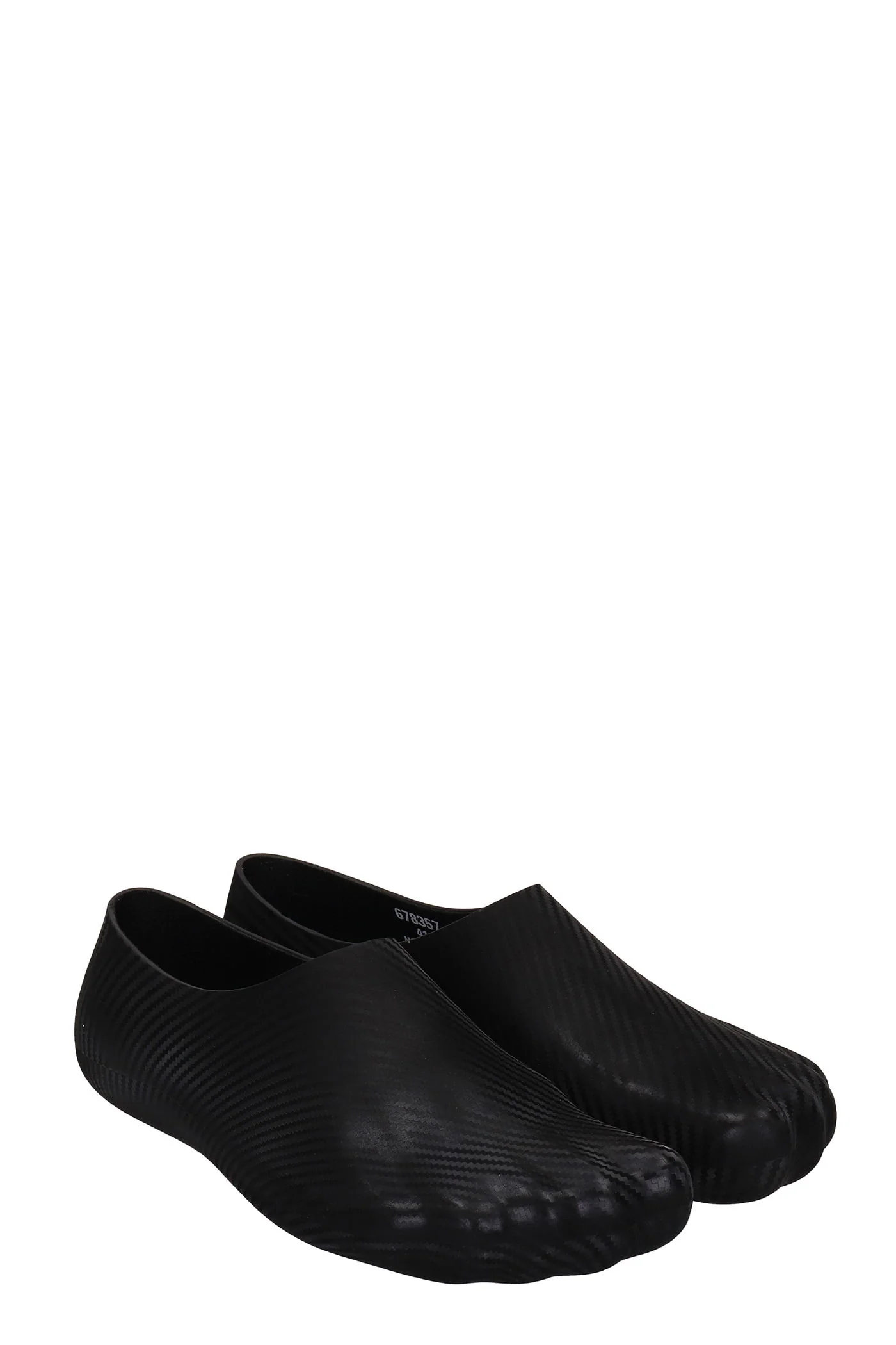 Loafers in black PVC - Image 2