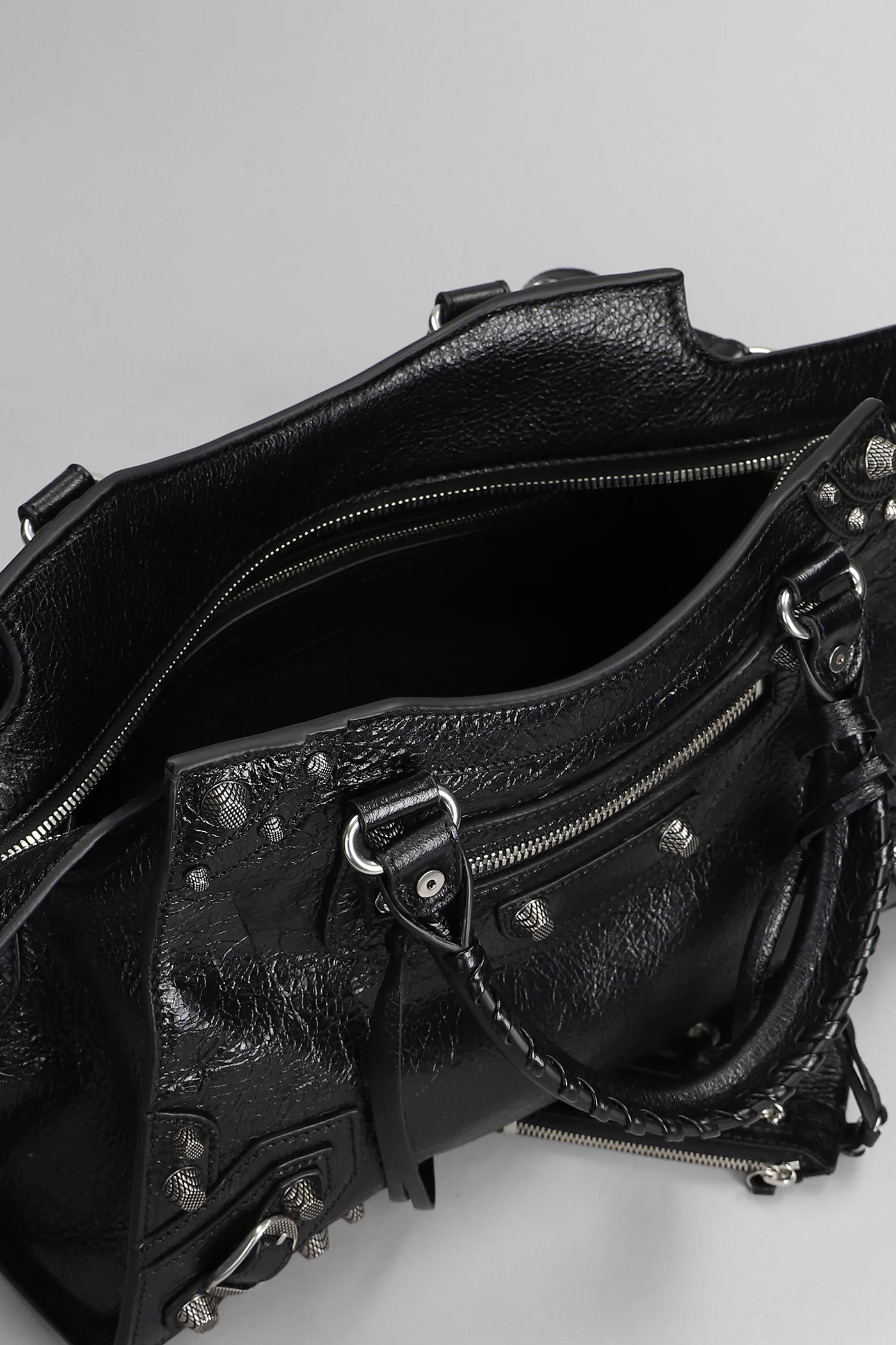 Neo cagole city s Shoulder bag in black leather - Image 4