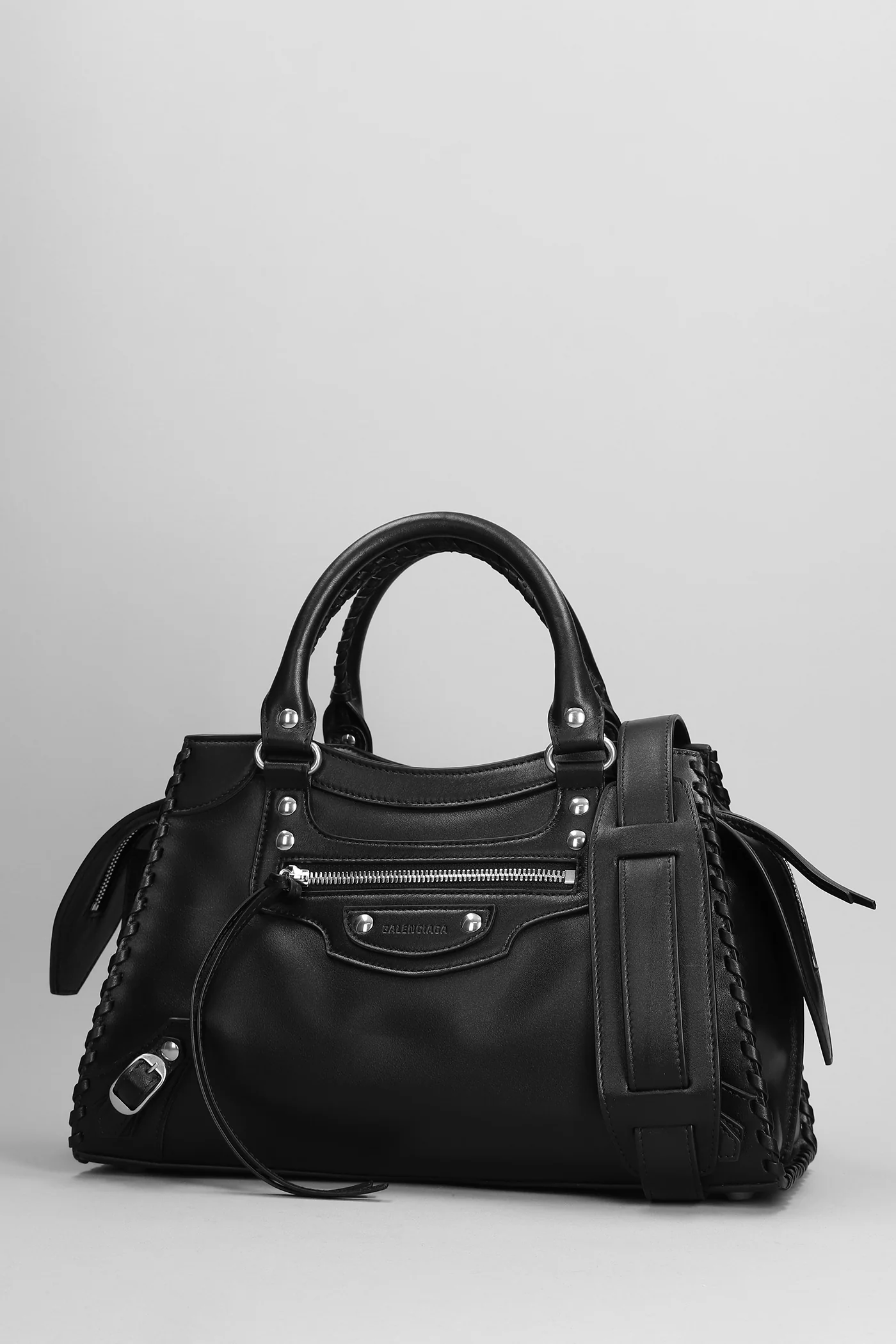 Neo classic city s Hand bag in black leather - Image 2