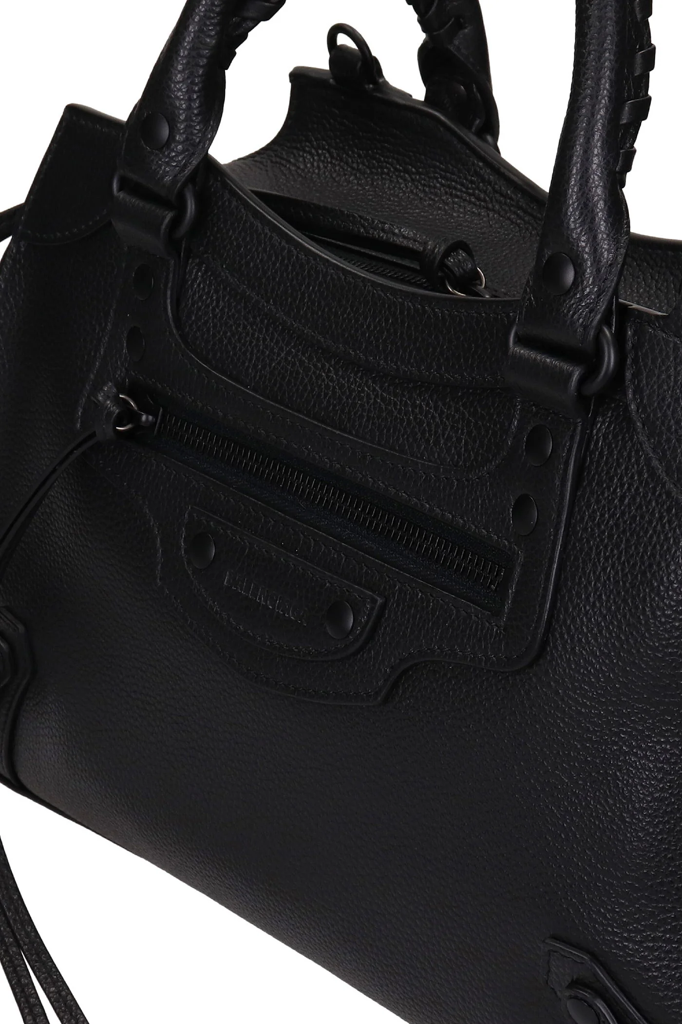 Neo classic s Hand bag in black leather - Image 6