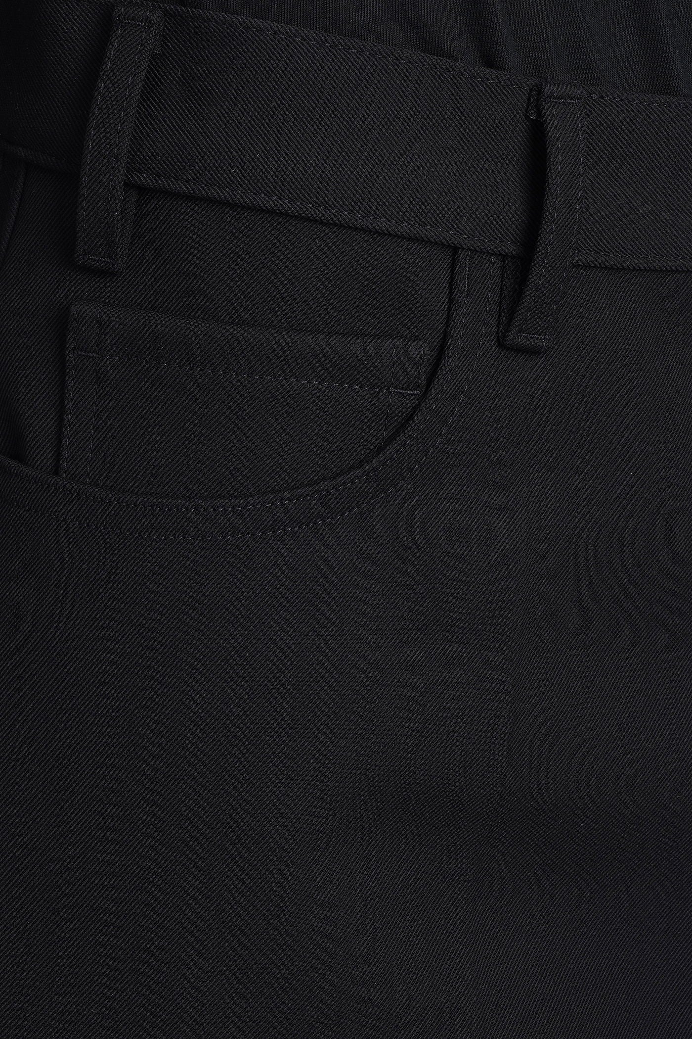 Pants in black cotton - Image 5
