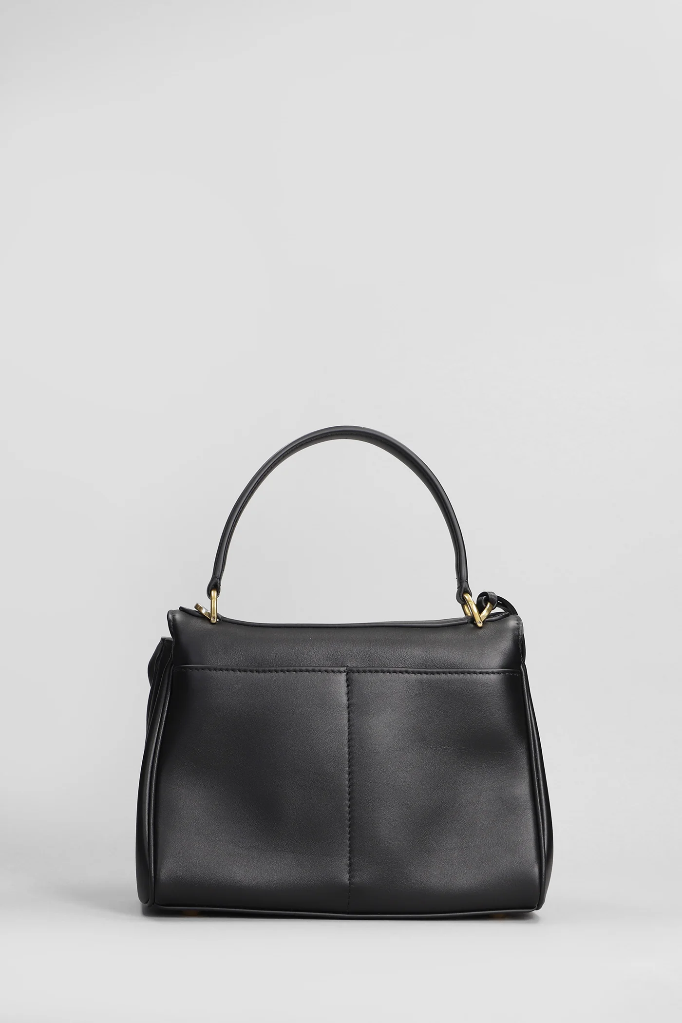 Rodeo Hand bag in black leather - Image 3