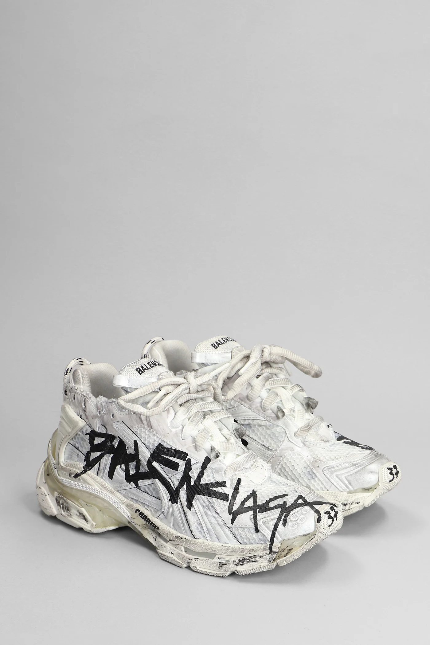 Runner Sneakers in white Polyuretan - Image 22