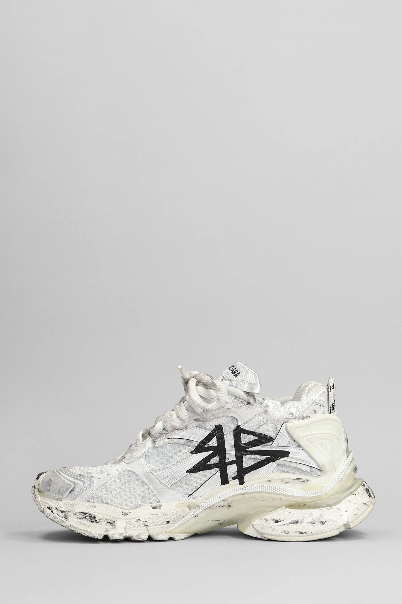 Runner Sneakers in white Polyuretan - Image 8