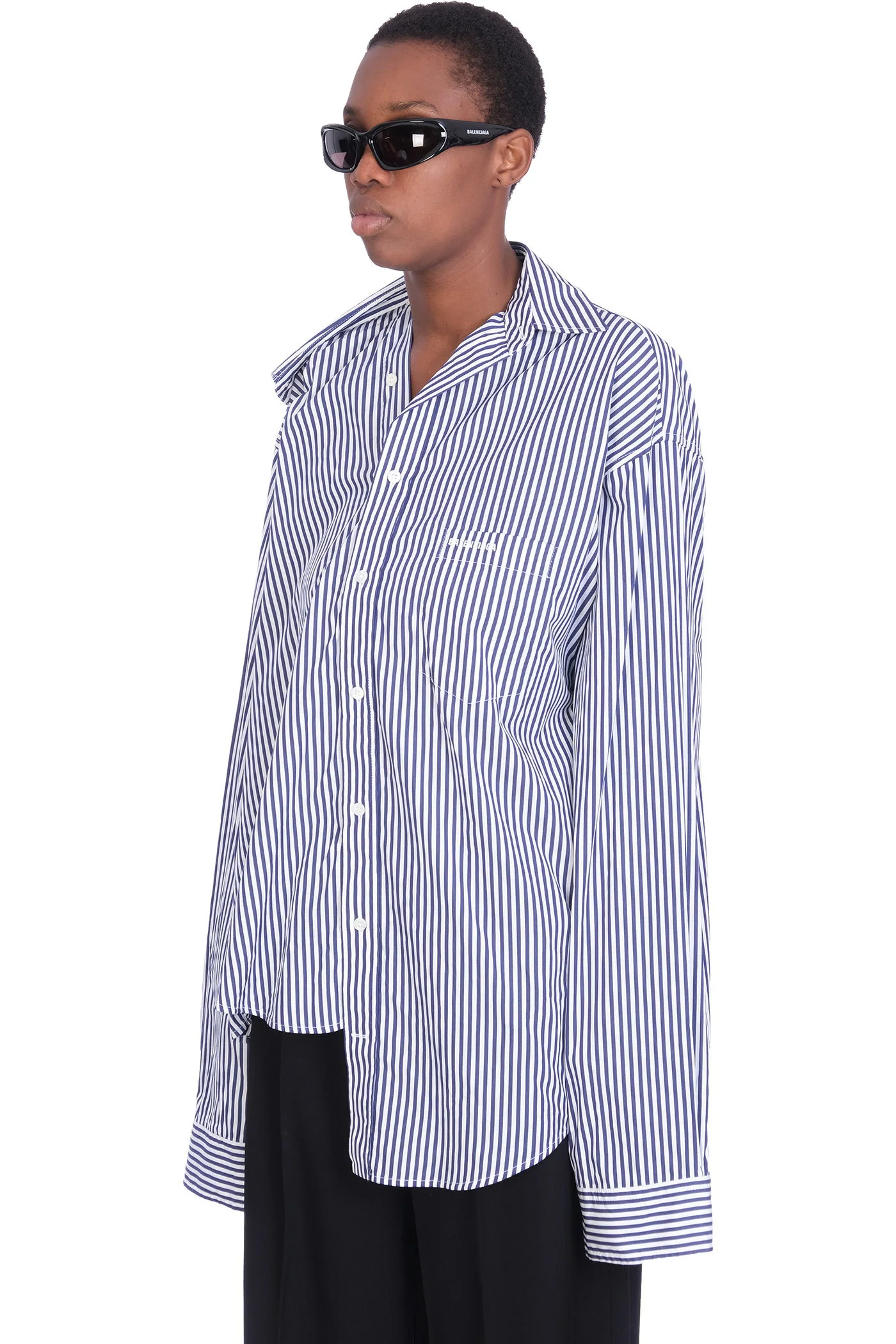 Shirt in white cotton - Image 4