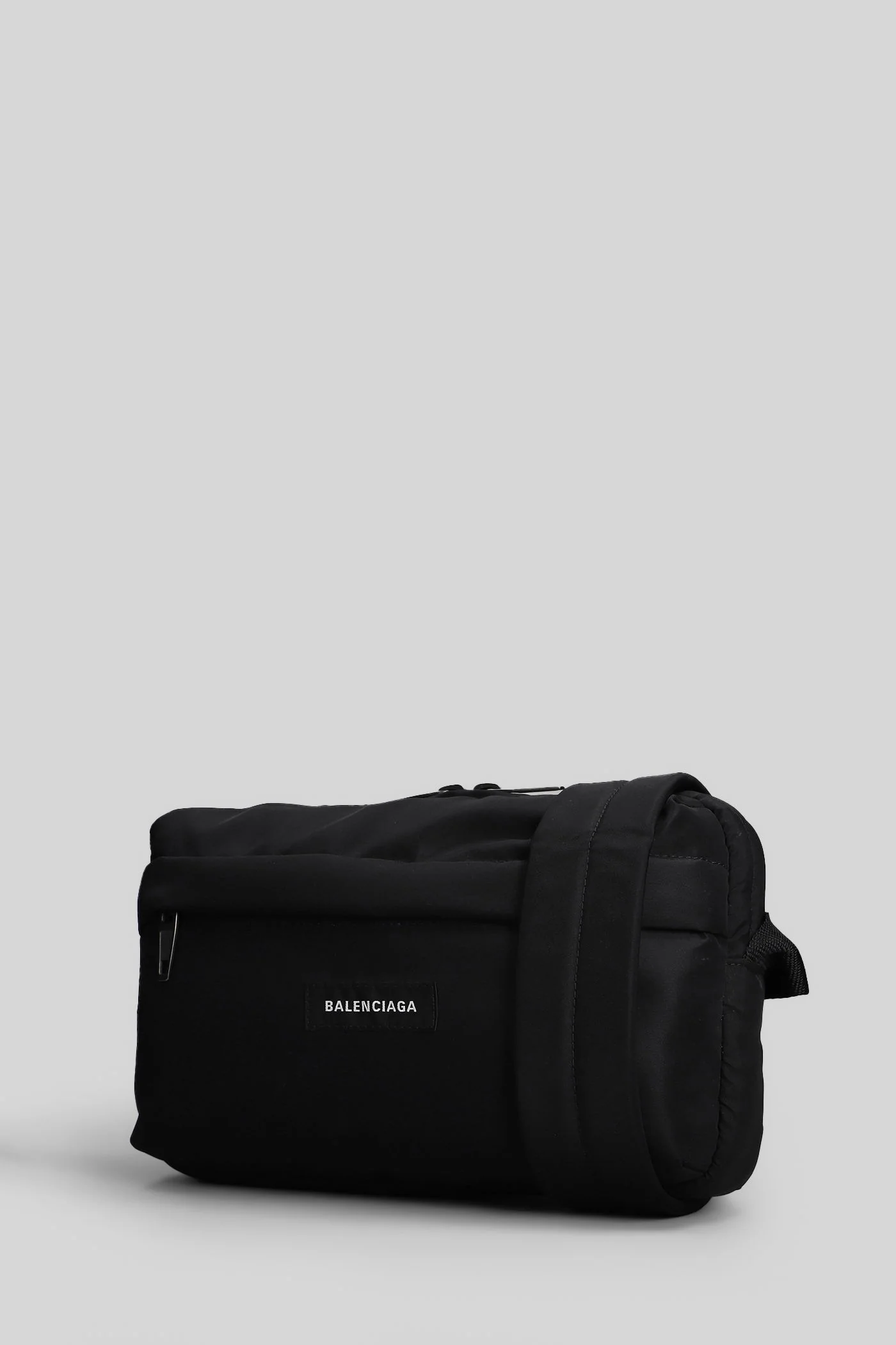 Shoulder bag in black polyamide - Image 2