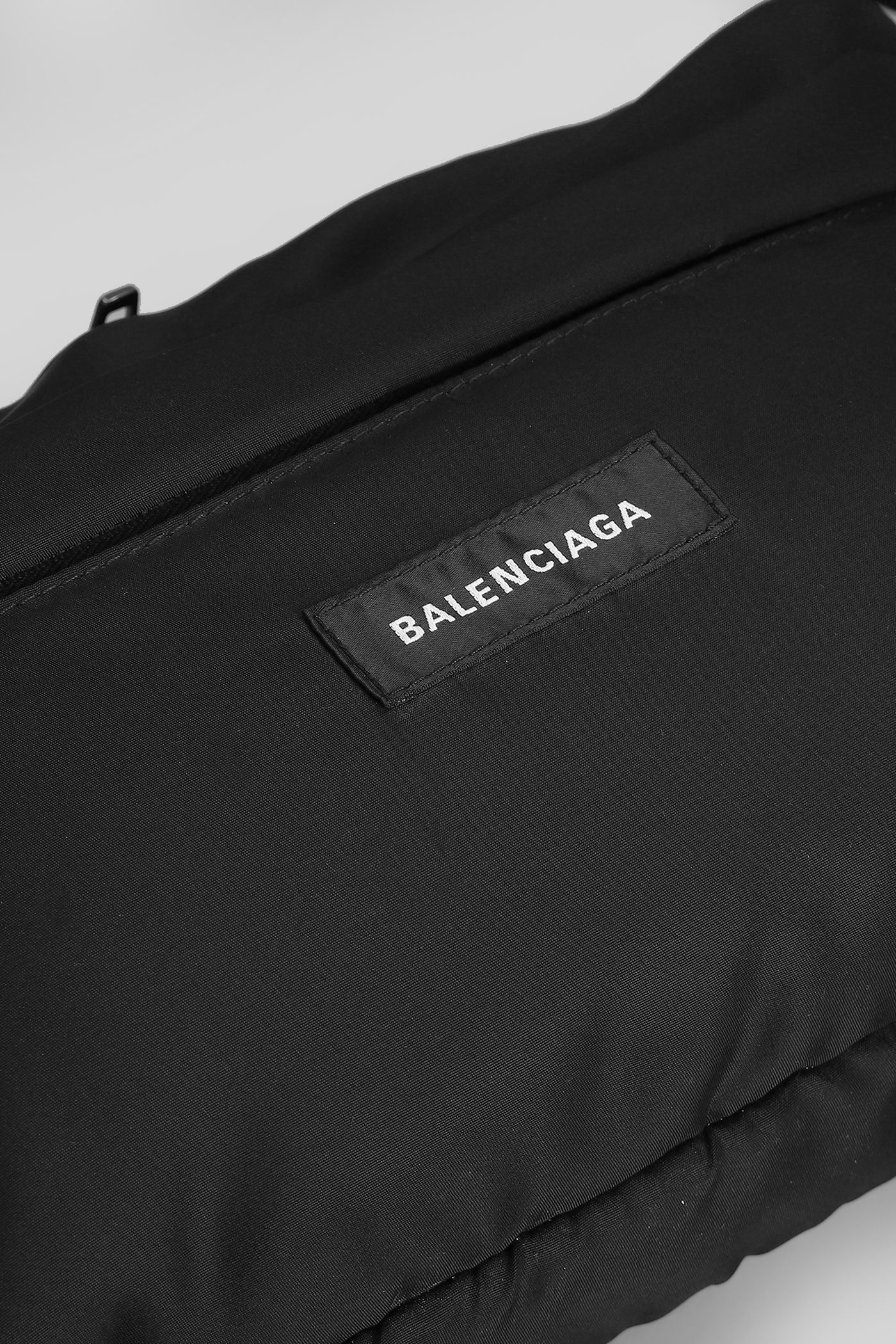 Shoulder bag in black polyamide - Image 4