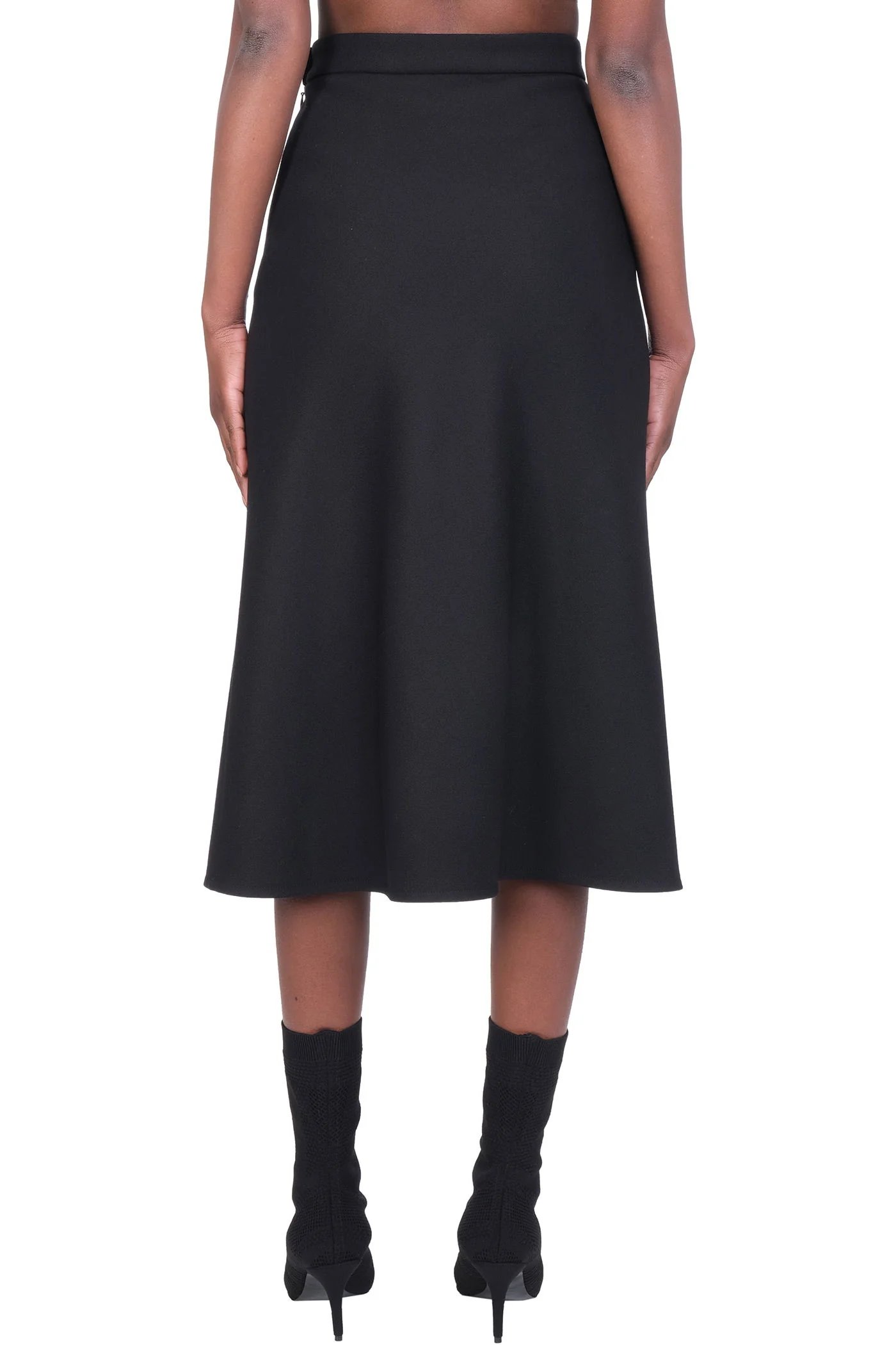 Skirt in black wool - Image 3