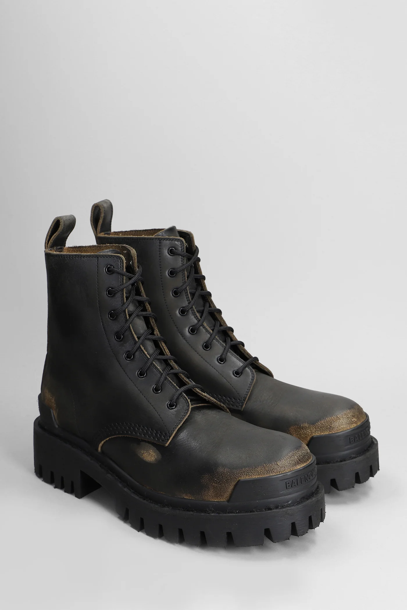 Strike bootie l20 Combat boots in black leather - Image 2