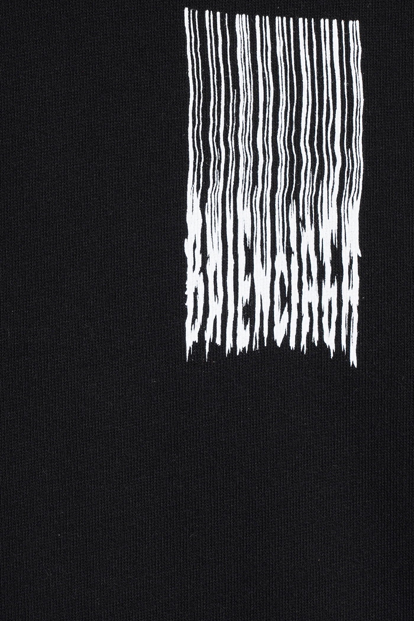 Sweatshirt in black cotton - Image 5