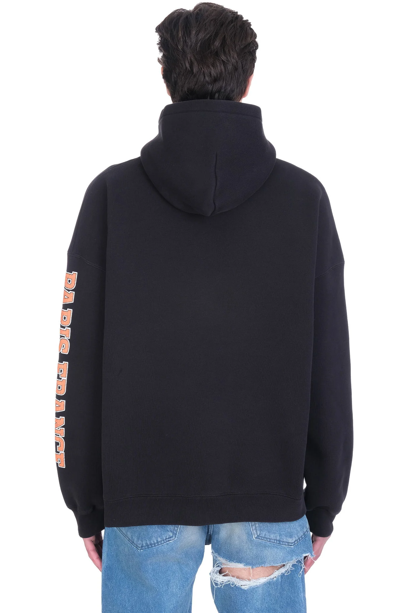 Sweatshirt in black cotton - Image 3