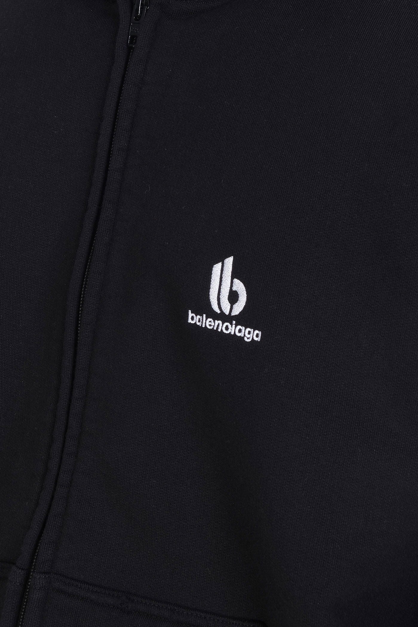 Sweatshirt in black cotton - Image 5
