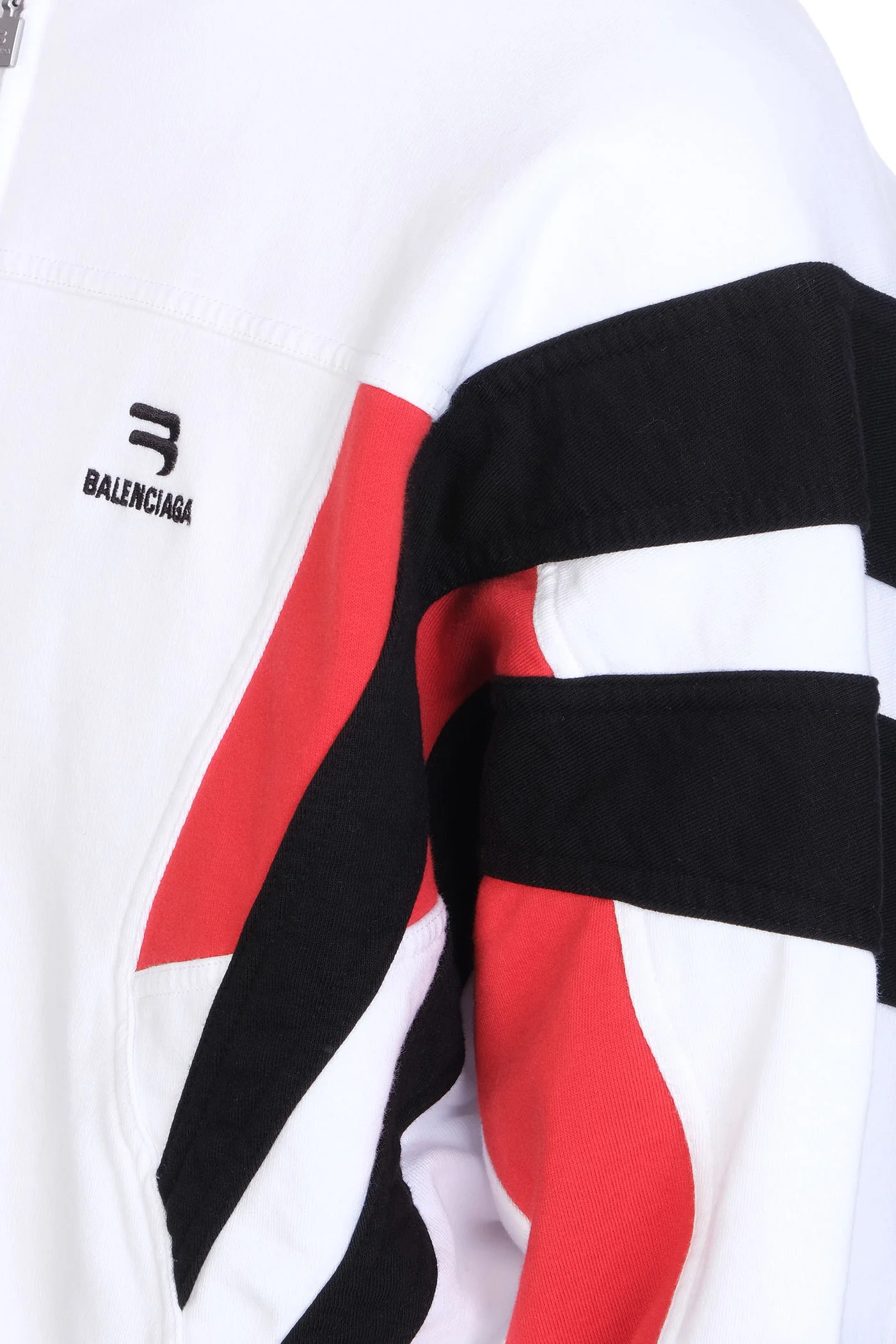 Sweatshirt in white cotton - Image 5