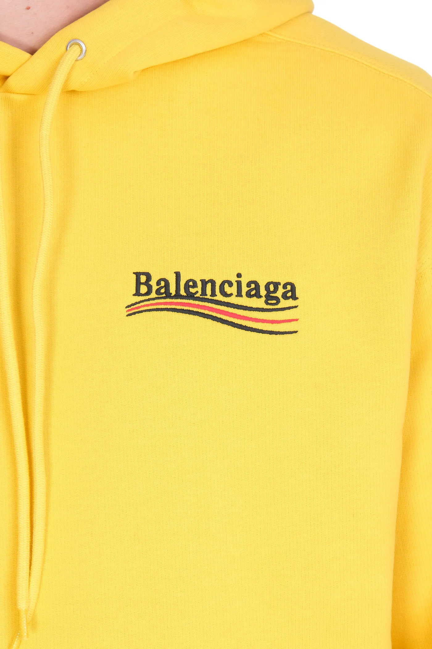 Sweatshirt in yellow cotton - Image 5