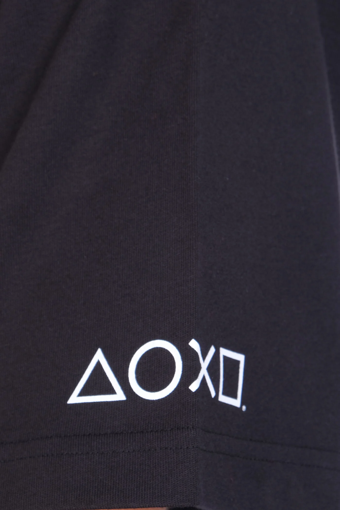 T-Shirt in black cotton - Image 5