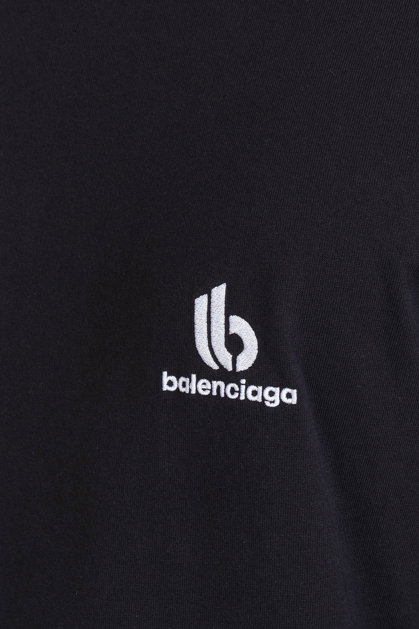 T-Shirt in black cotton - Image 5