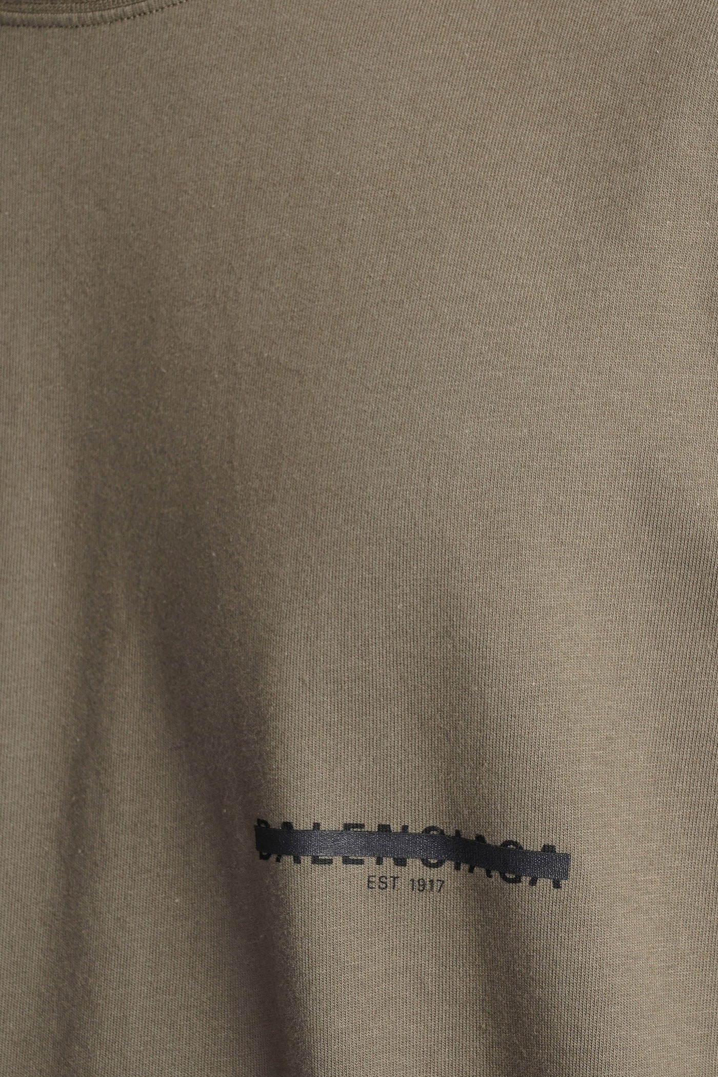 T-Shirt in khaki cotton - Image 5