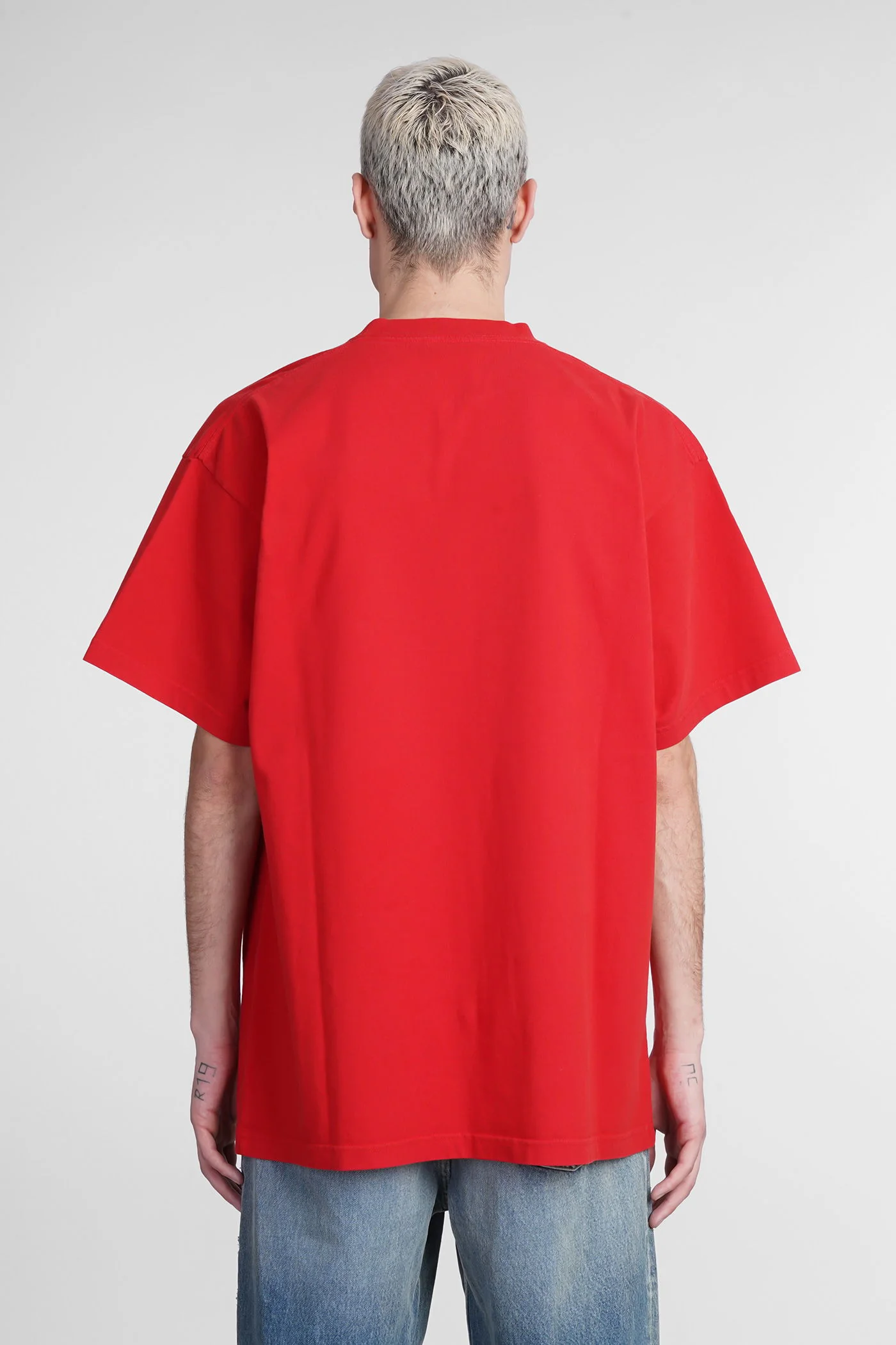 T-Shirt in red cotton - Image 3