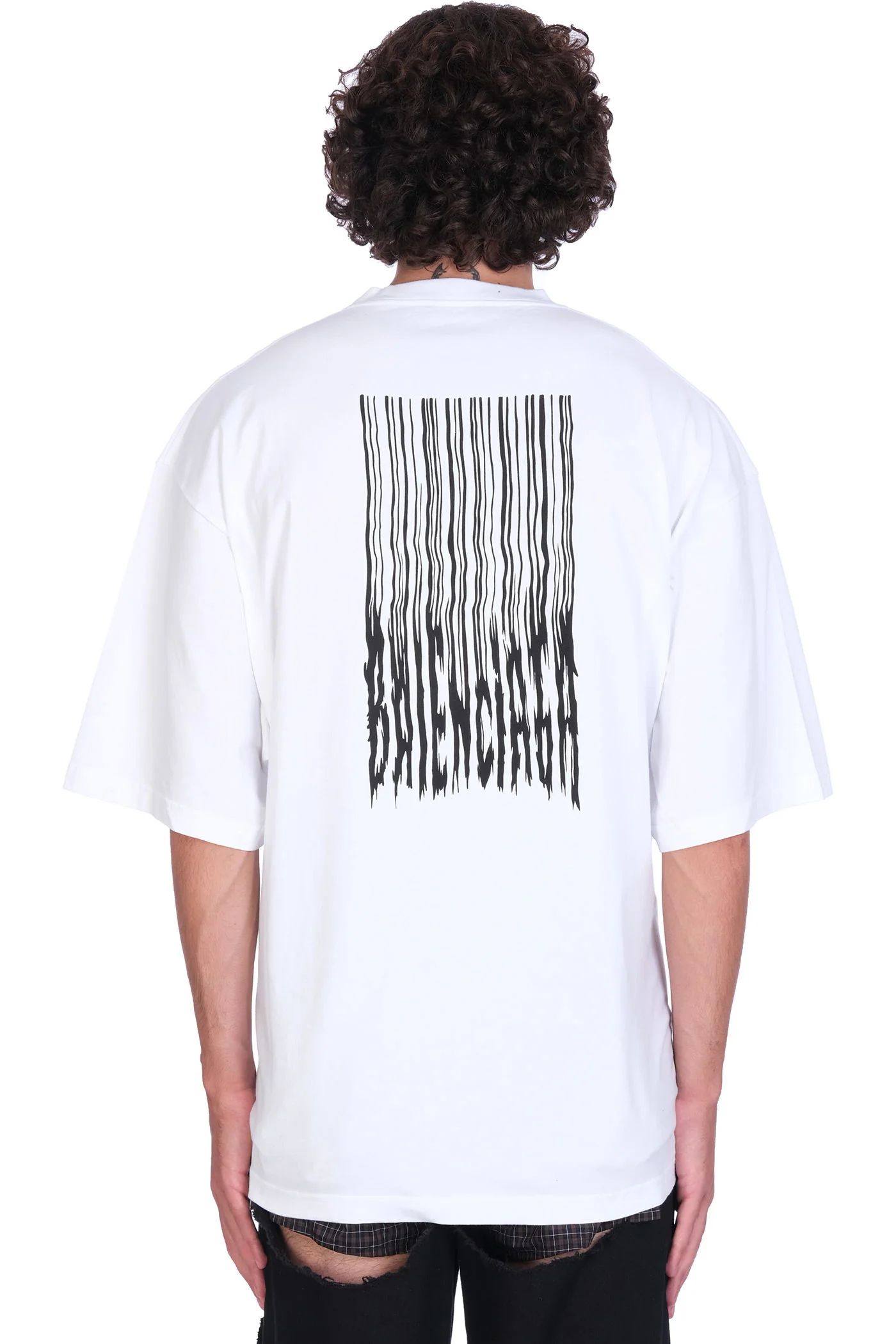 T-Shirt in white cotton - Image 3