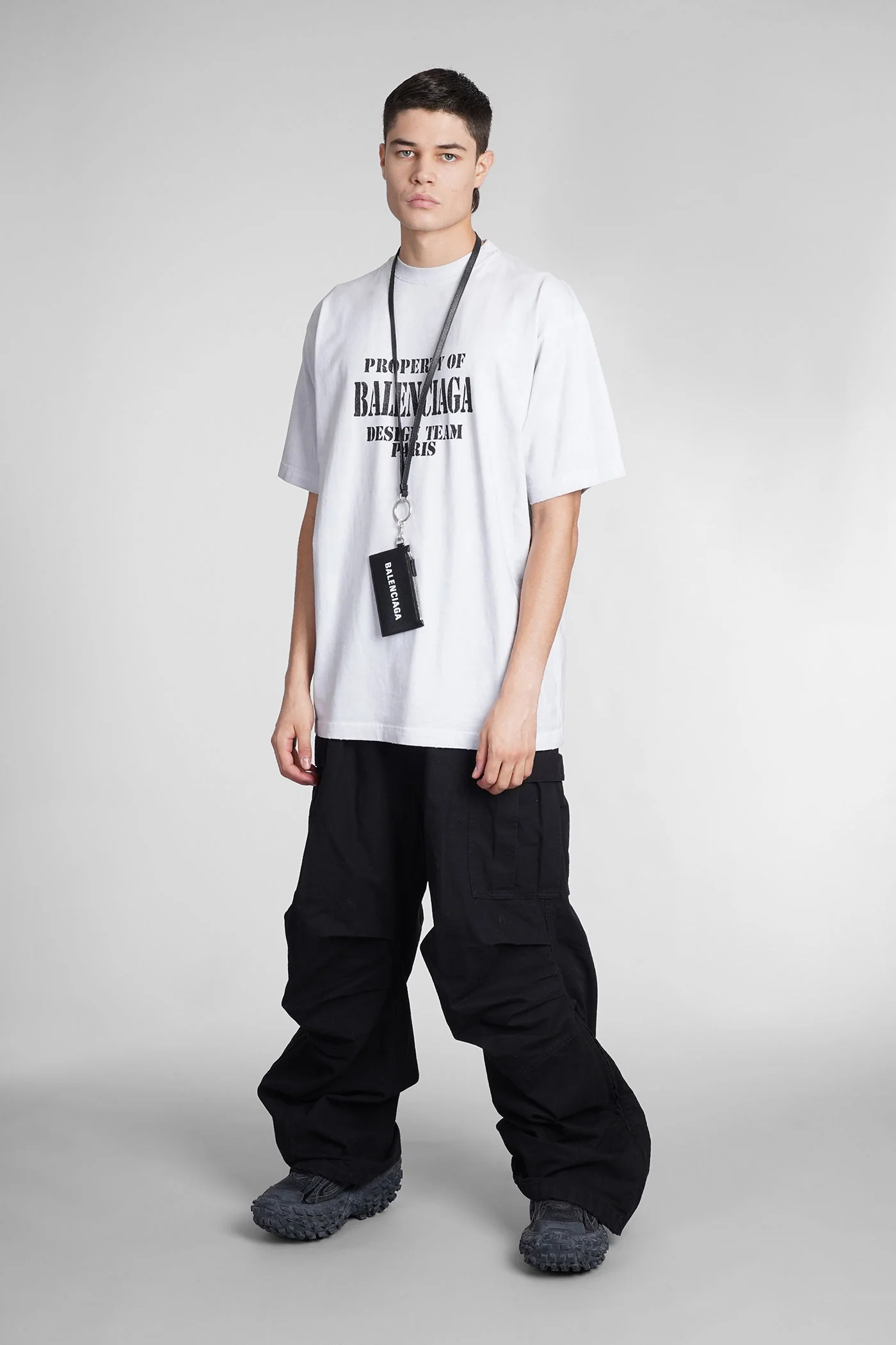 T-Shirt in white cotton - Image 2