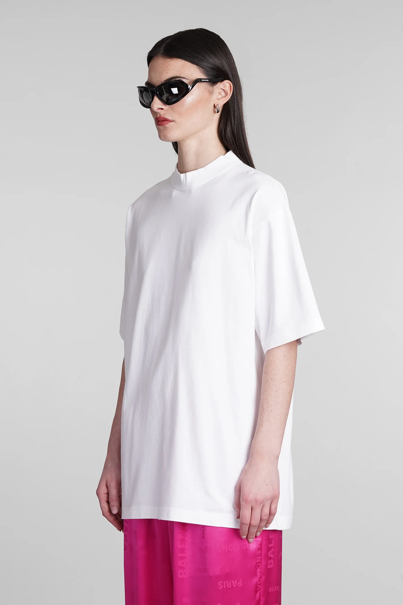 T-Shirt in white cotton - Image 4